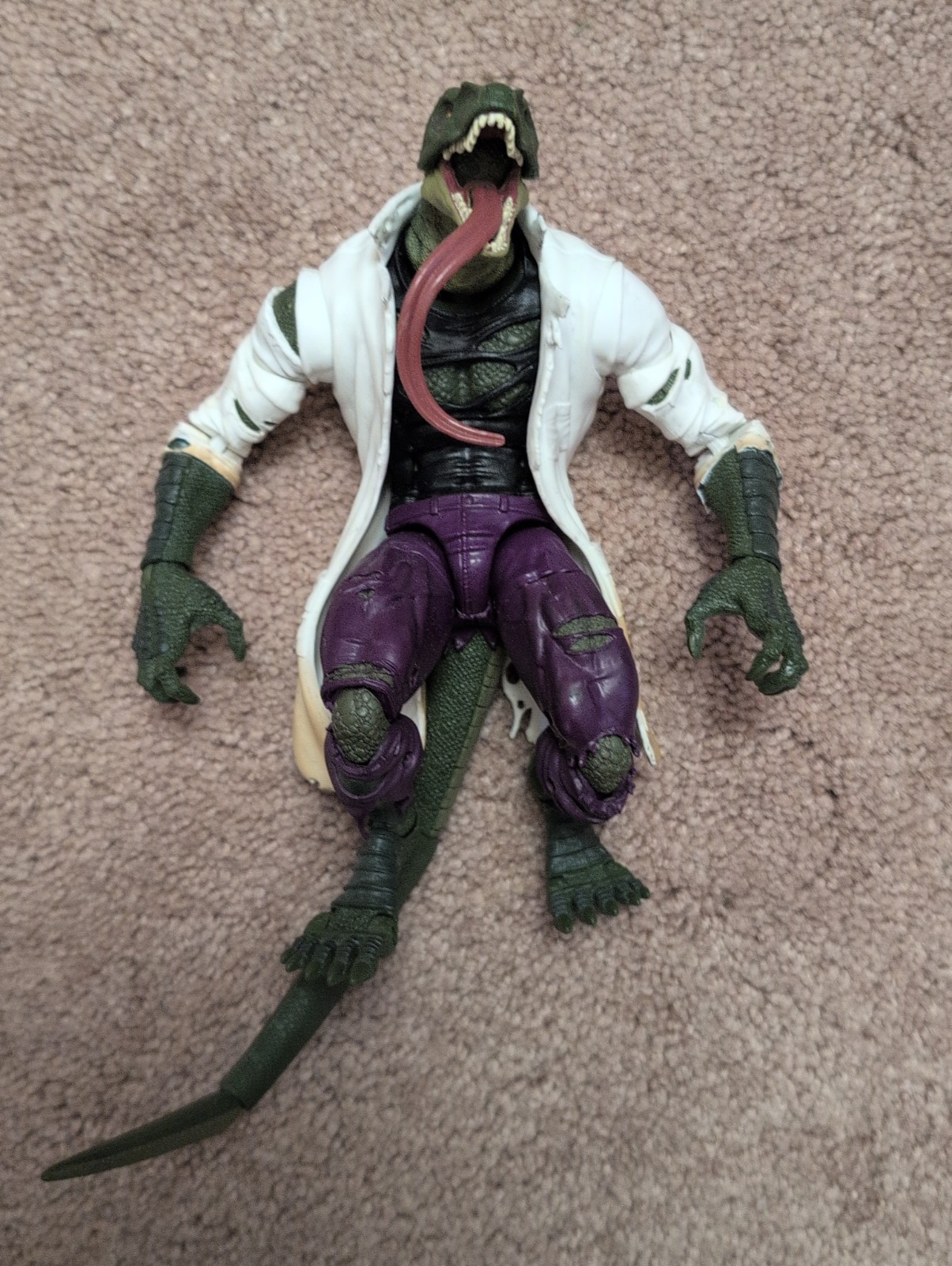 Marvel Legends The Lizard Build A Figure Complete Hasbro Free Shipping
