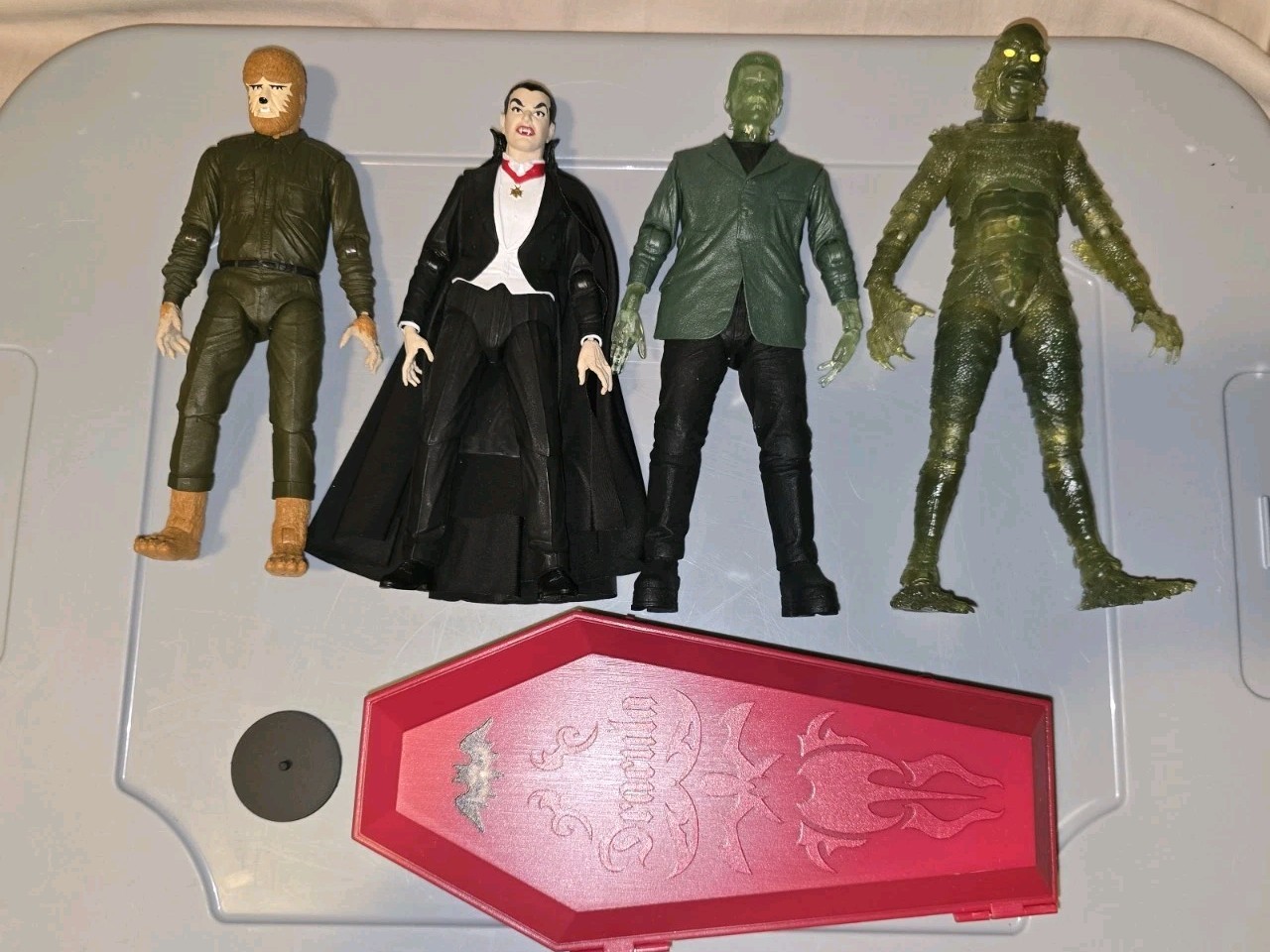 NECA – Universal Monsters – Crypt Club – 7&Prime; Action Figure 4 Pack Burger King