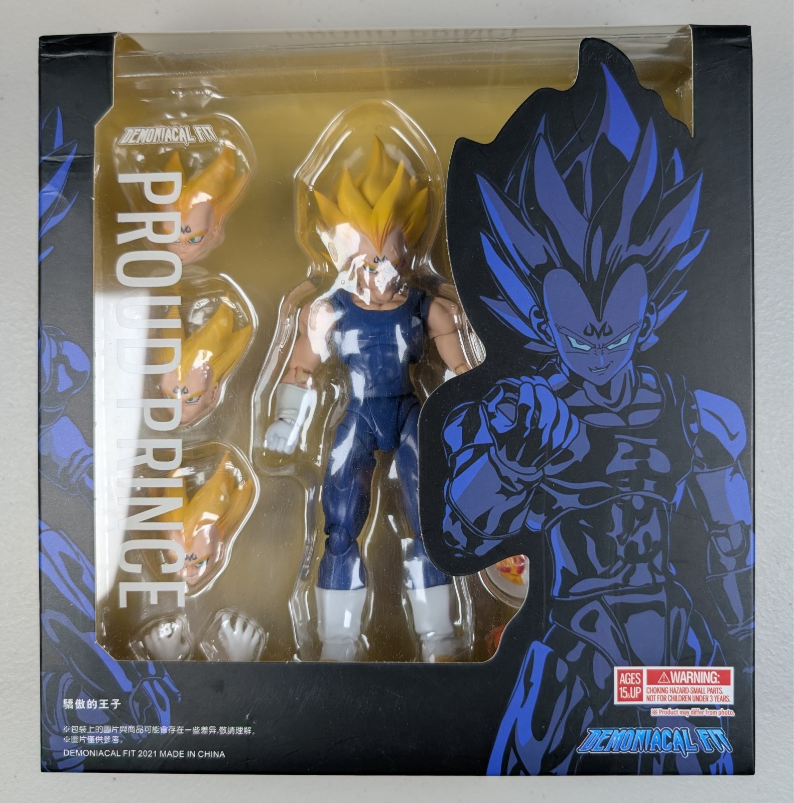 Demoniacal Fit Majin Vegeta Proud Prince Dragon Ball Z Super SH Figuarts