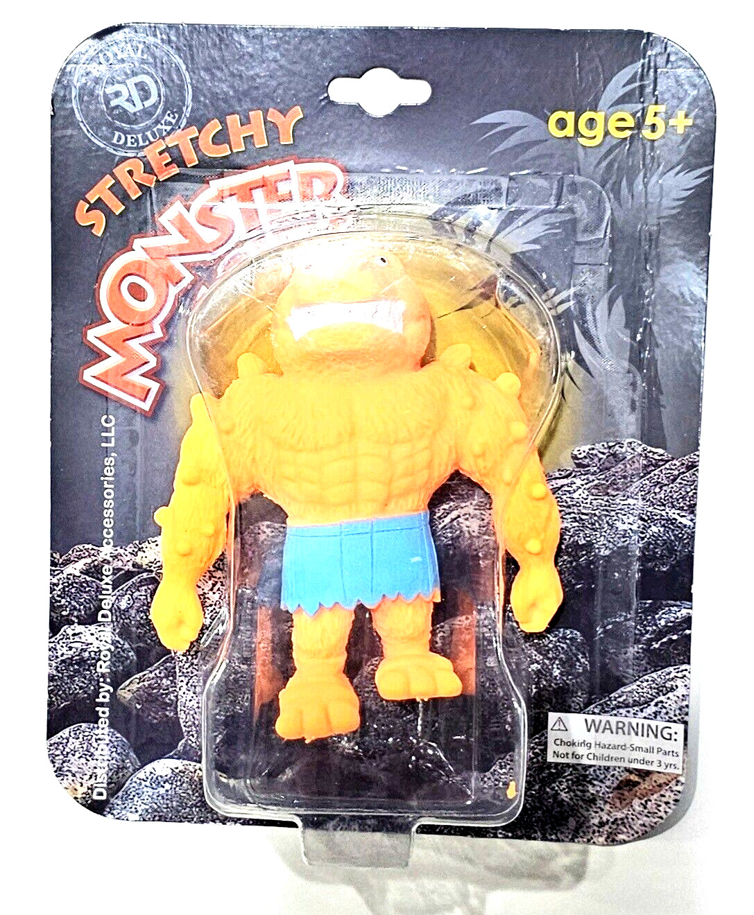 RD Royal Deluxe Orange Stretchy Monster 5 And Up Unique Sensory Toy Fidget