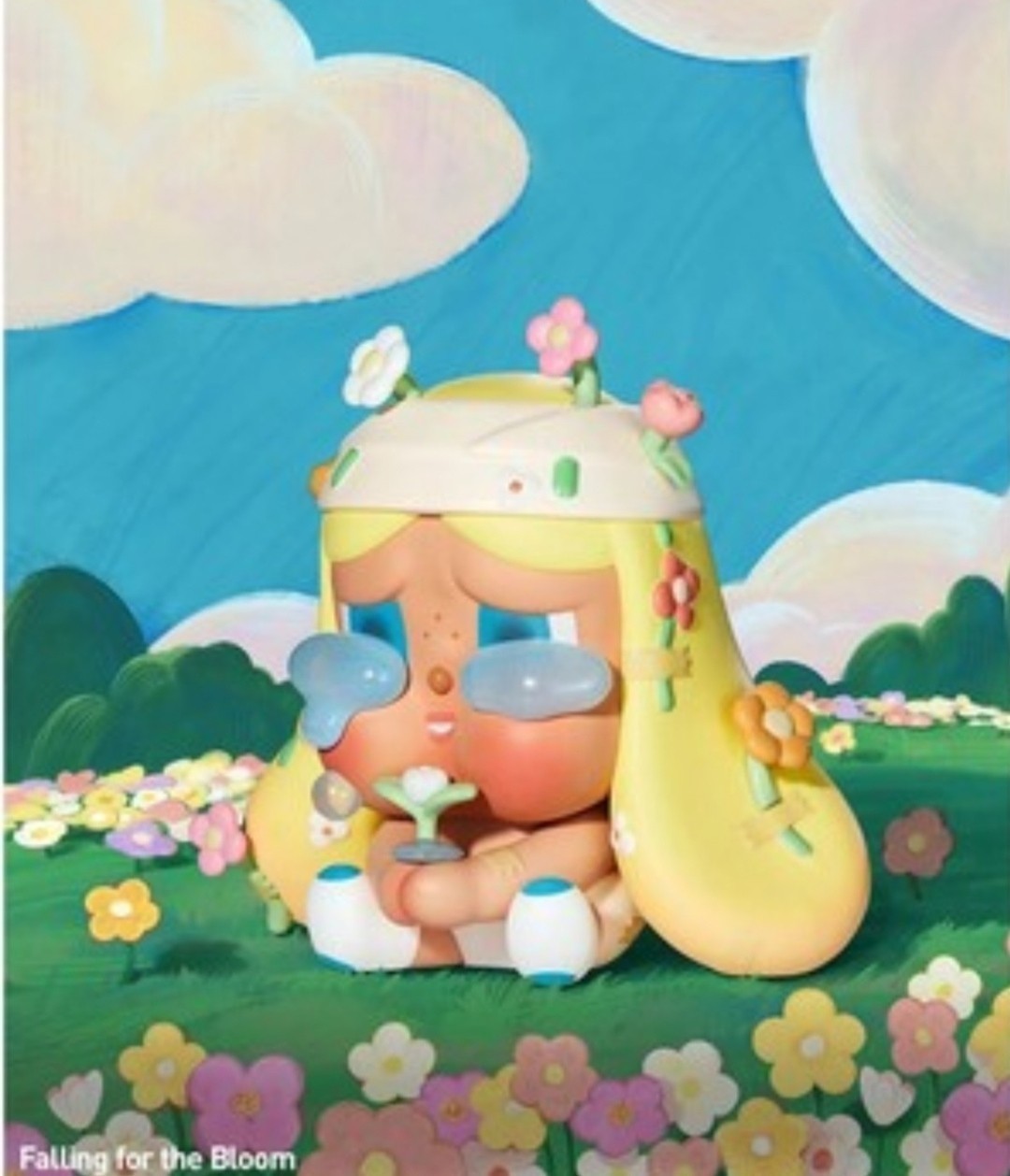 Pop Mart Hand in Hand – Crybaby Falling For The Bloom