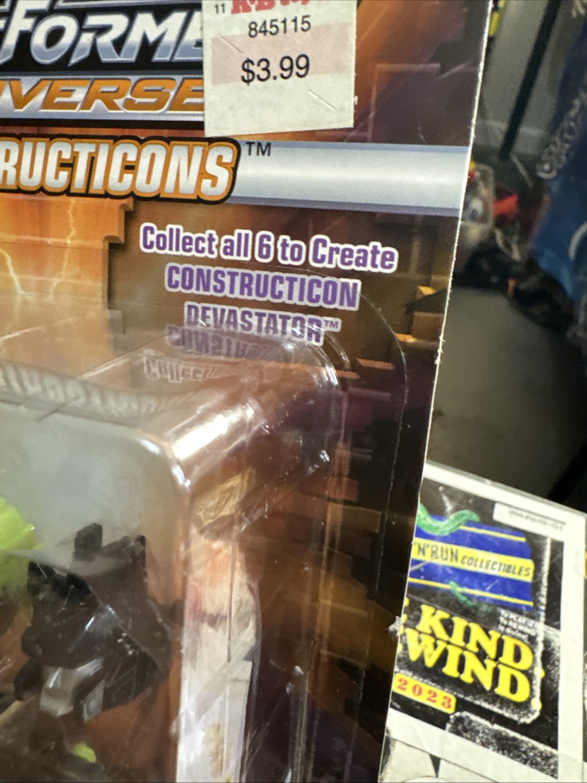 Transformers Universe Constructicon Scavenger – new, unopened! 2004