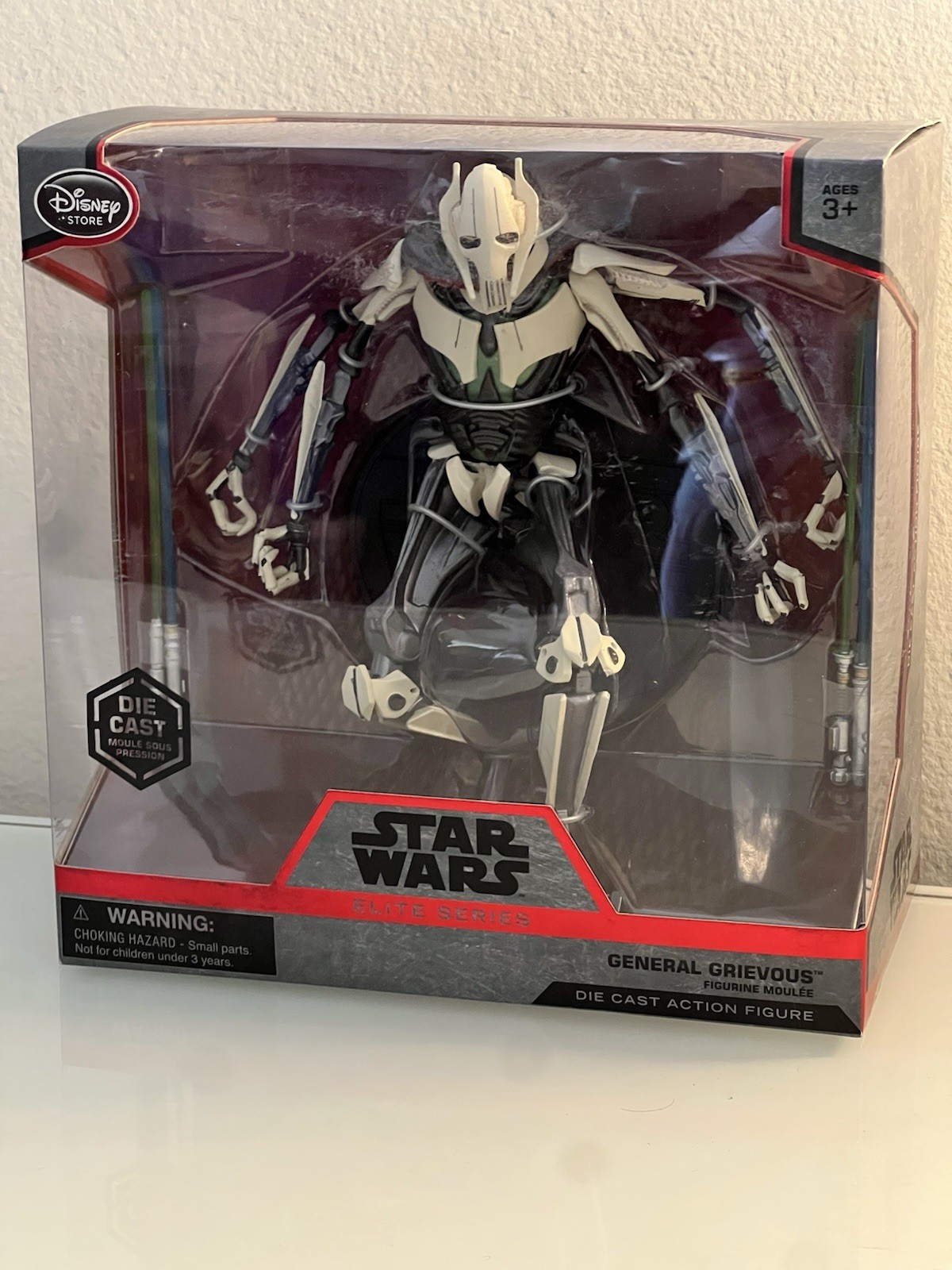 Star Wars Elite Series Die Cast GENERAL GRIEVOUS Disney