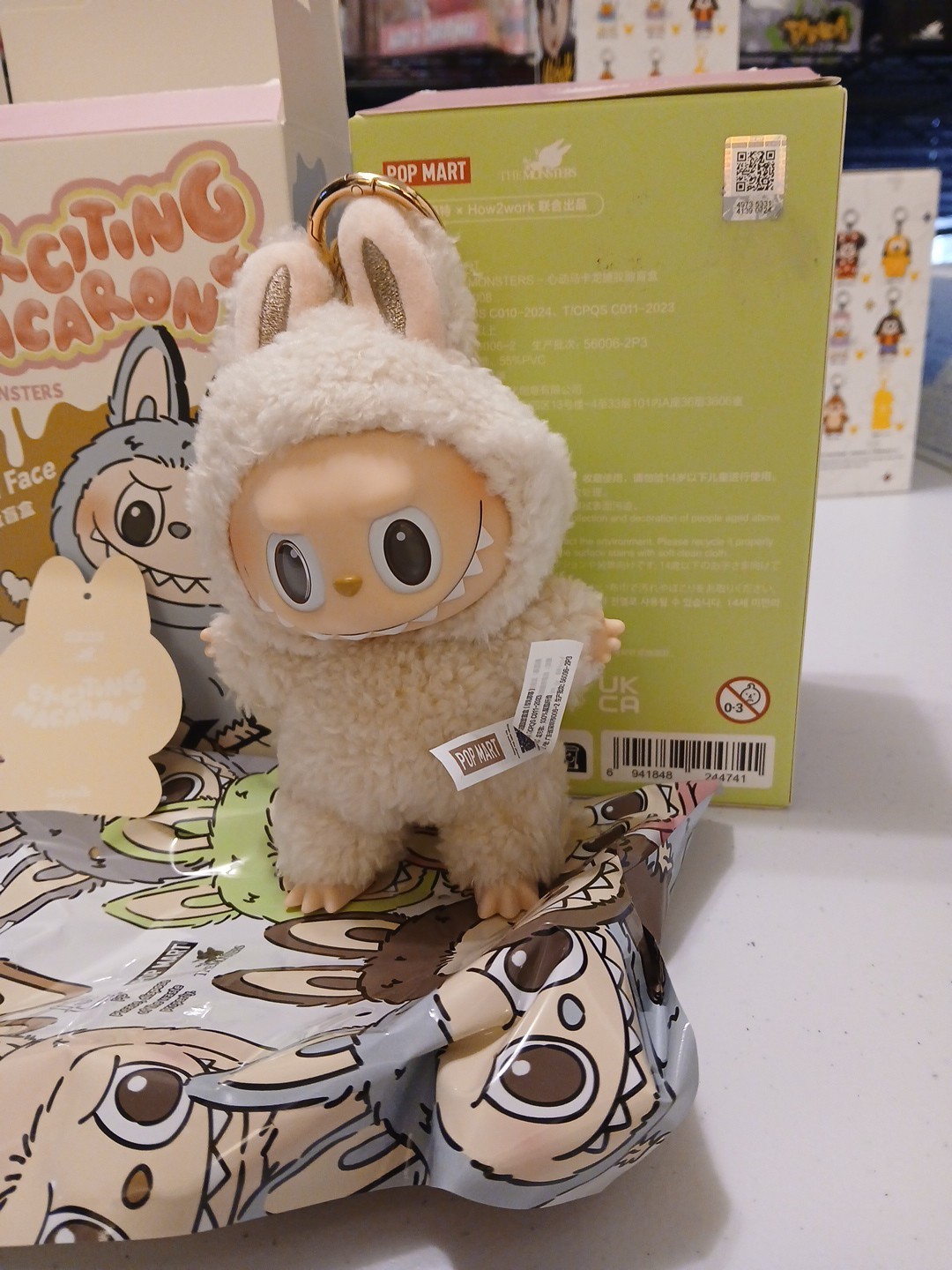 SOYMILK CONFIRMED AUTHENTIC The Monsters Exciting Macaron LABUBU US Seller