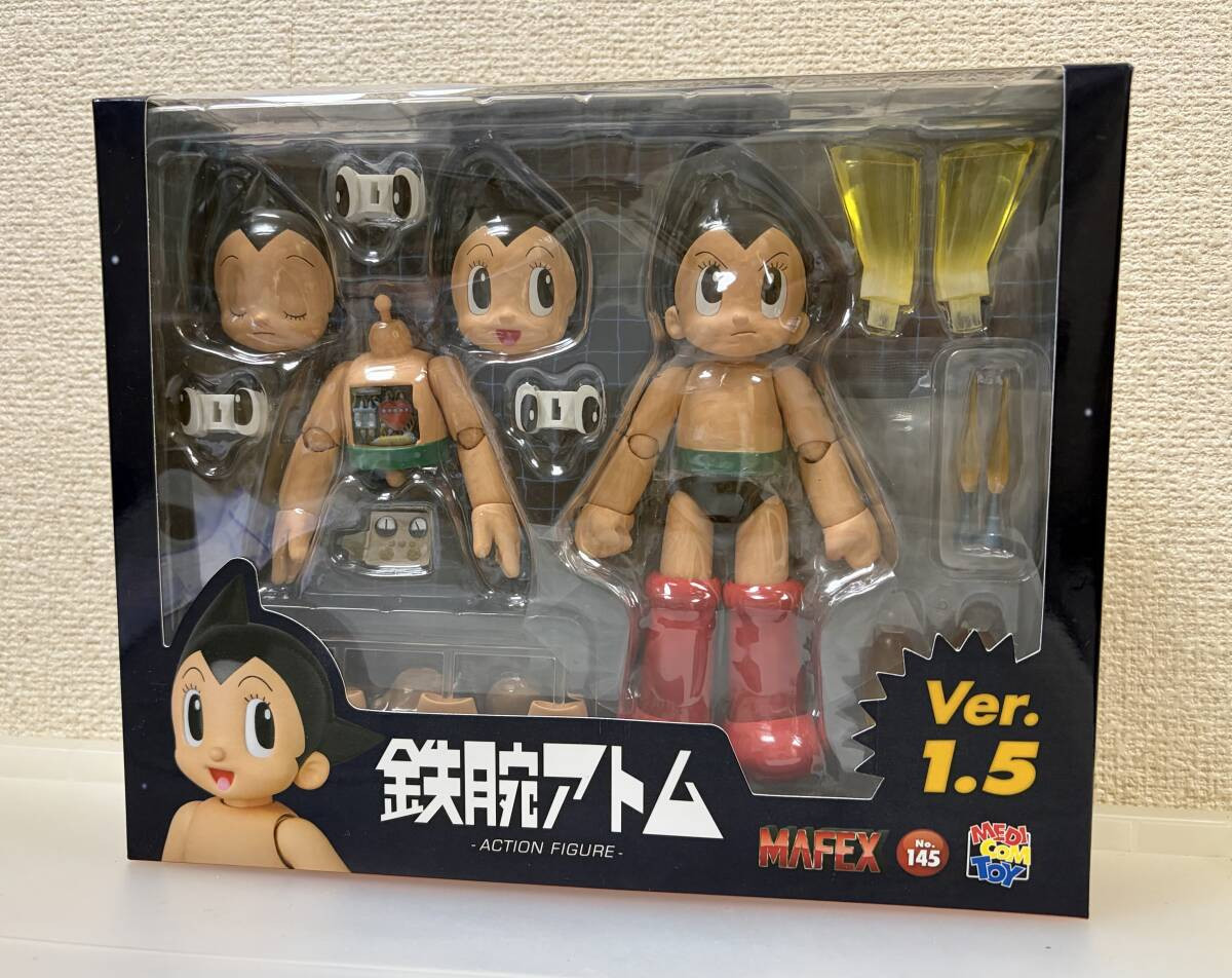 Medicom Toy MAFEX No.145 Astro Boy Atom Action Figure Ver. 1.5 Collector Japan