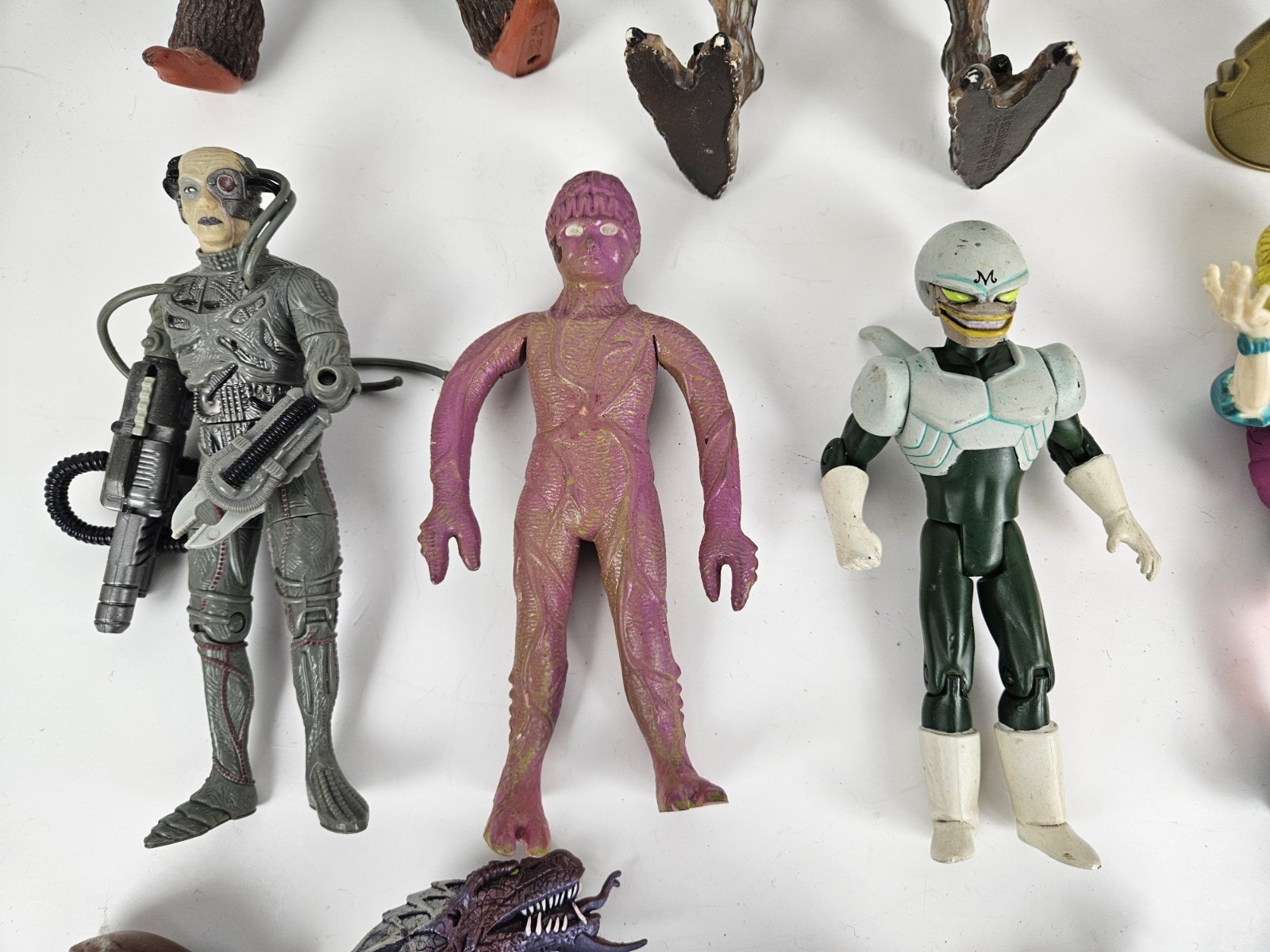 Vintage 1990&rsquo;s Horror & Sci Fi Action Figure Toy Lot
