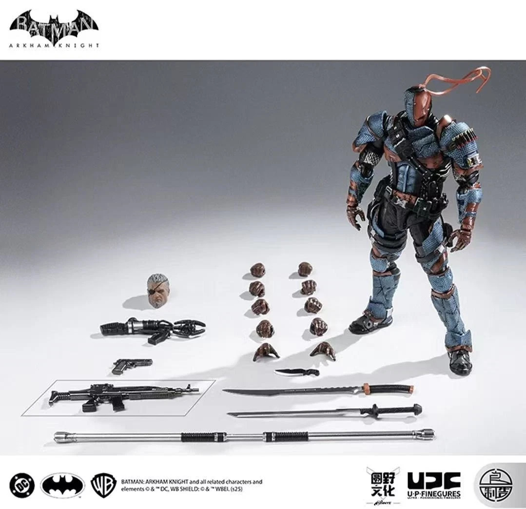 New LPZZ DC002 1/12 Batman Arkham Knight Deathstroke 6&Prime; Male Action Figure Toy