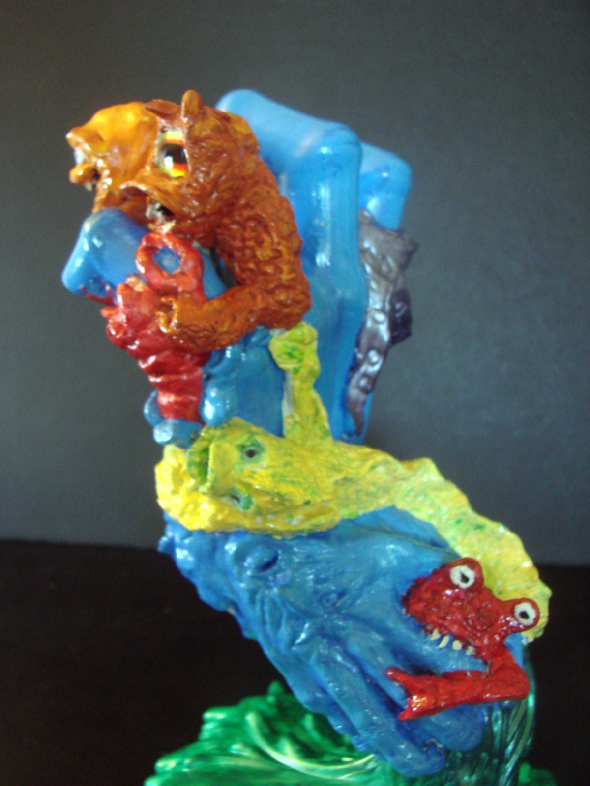 ROB ROSKOPP HAND Custom Kidrobot Santa Cruz Skateboards Screaming Hand Figure