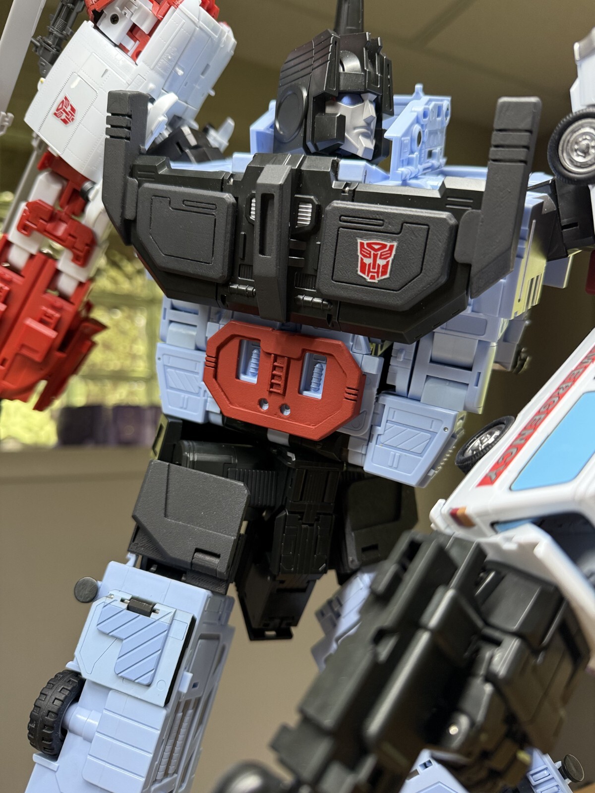 3D Upgrade kit MMC/Ocular Max Defensor Hot Spot Transformers Masterpiece