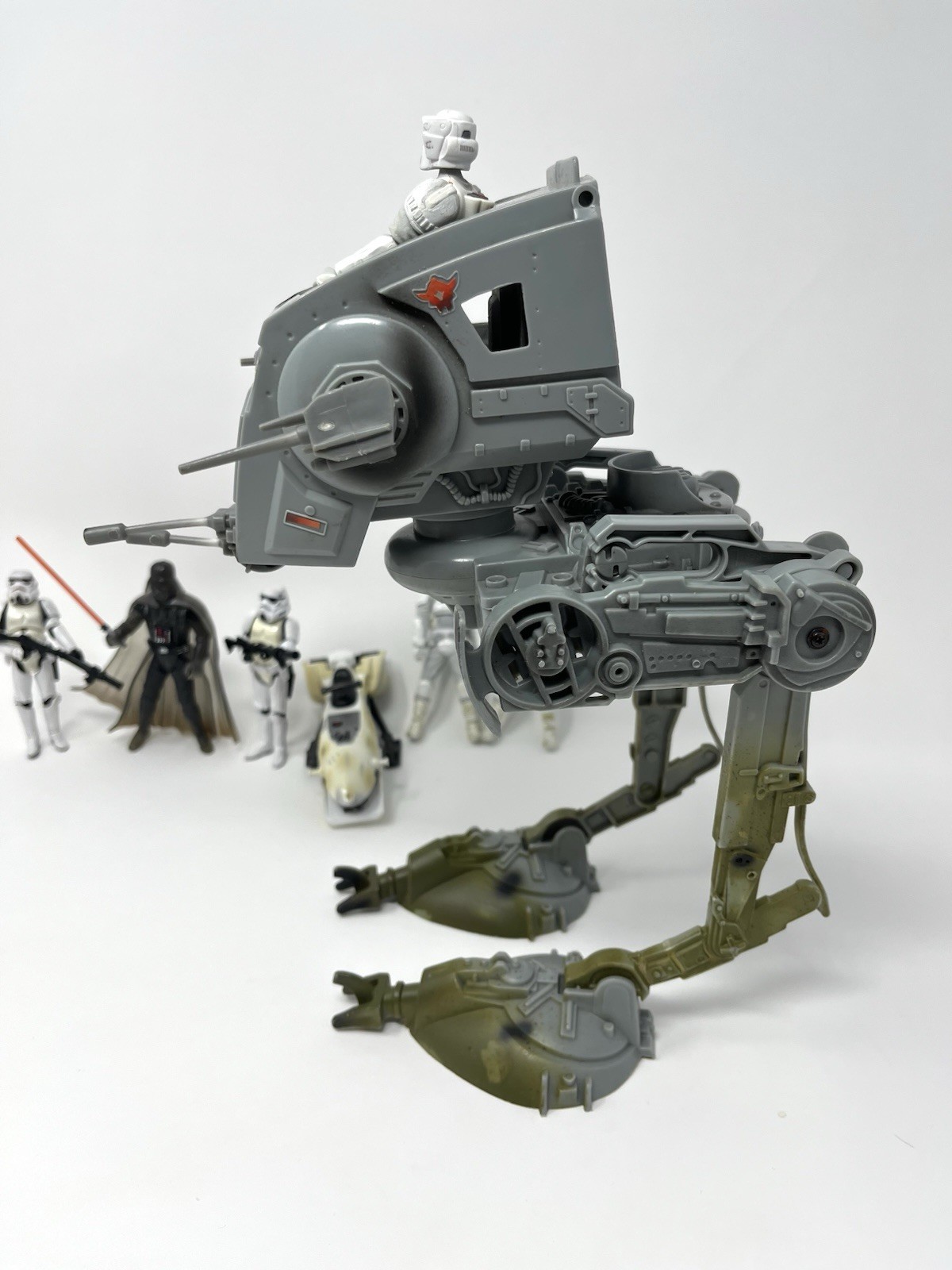 Star Wars Action Figures Lot 3.75” – AT-ST – Imperial Empire Storm Troopers Lot