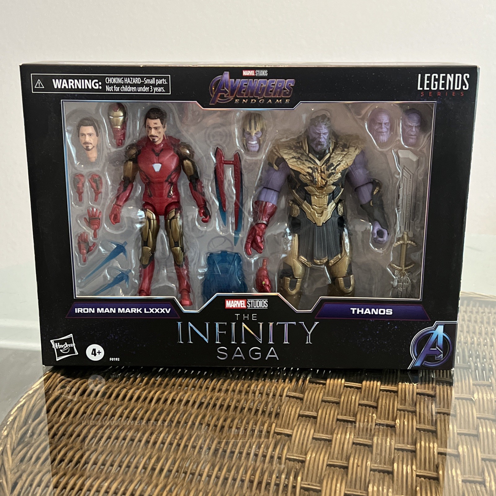 Hasbro Legend Series – Avengers Endgame – Ironman LXXXV & Thanos *BNIB*