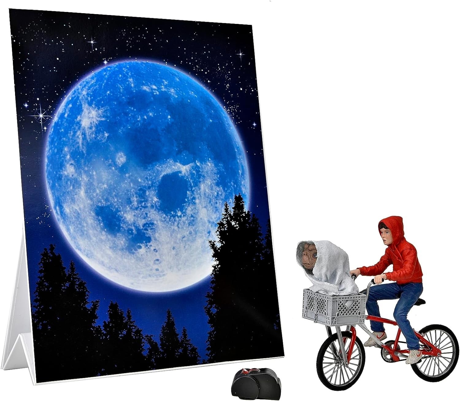 NECA – E.T. the Extra-Terrestrial 40Th Anniversary 7″ Elliott & E.T. on Bicycle