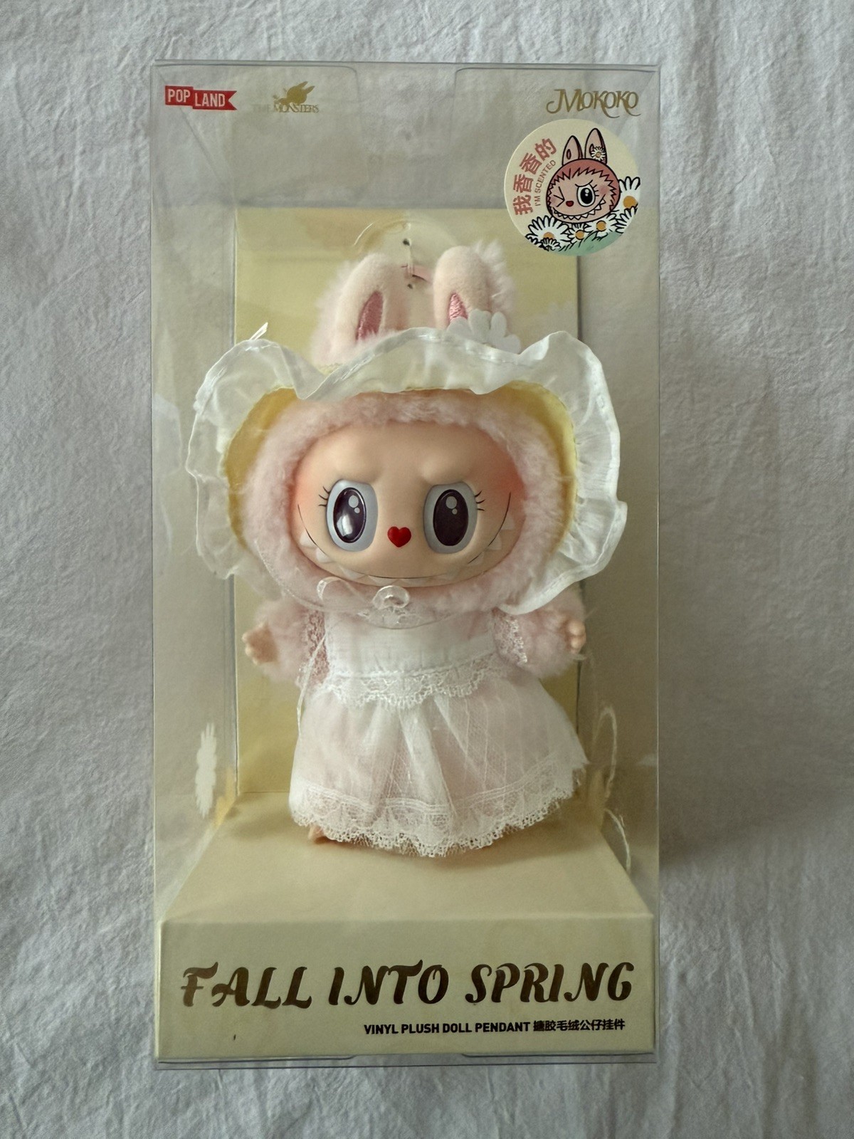 Authentic POPMART Mokoko Fall Into Spring Vinyl Plush Pendant Us Seller
