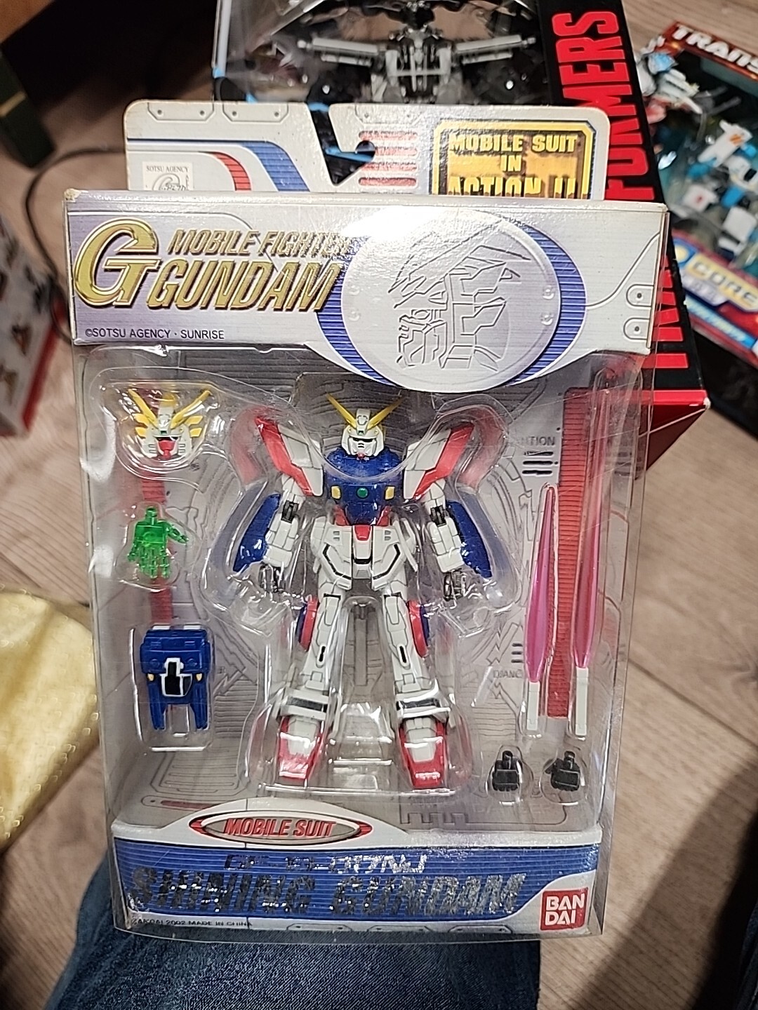 New Sealed Bandai G Gundam Mobile Fighter Shining Gundam 2002 #11301 Gf-13-017nj