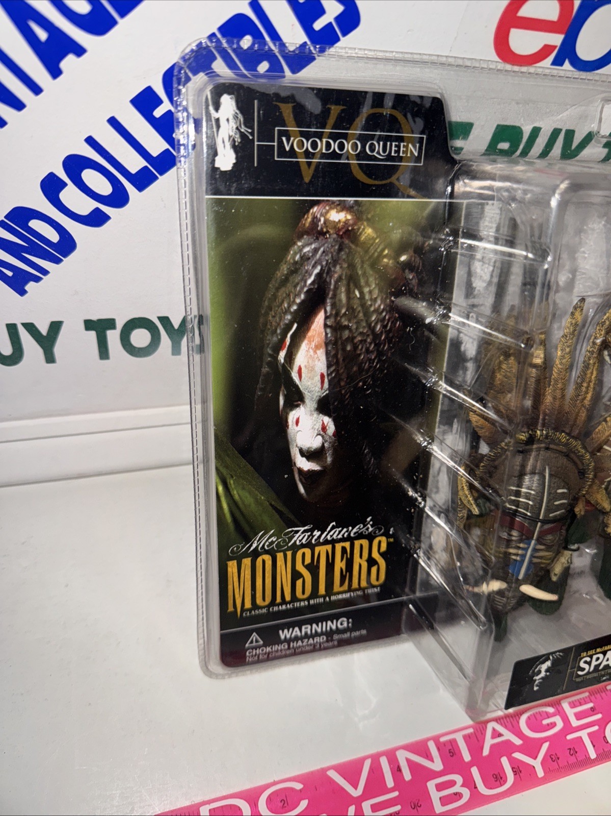 action figure – McFarlane&rsquo;s Monsters – Voodoo Queen – 2002 None Splatter 🔥