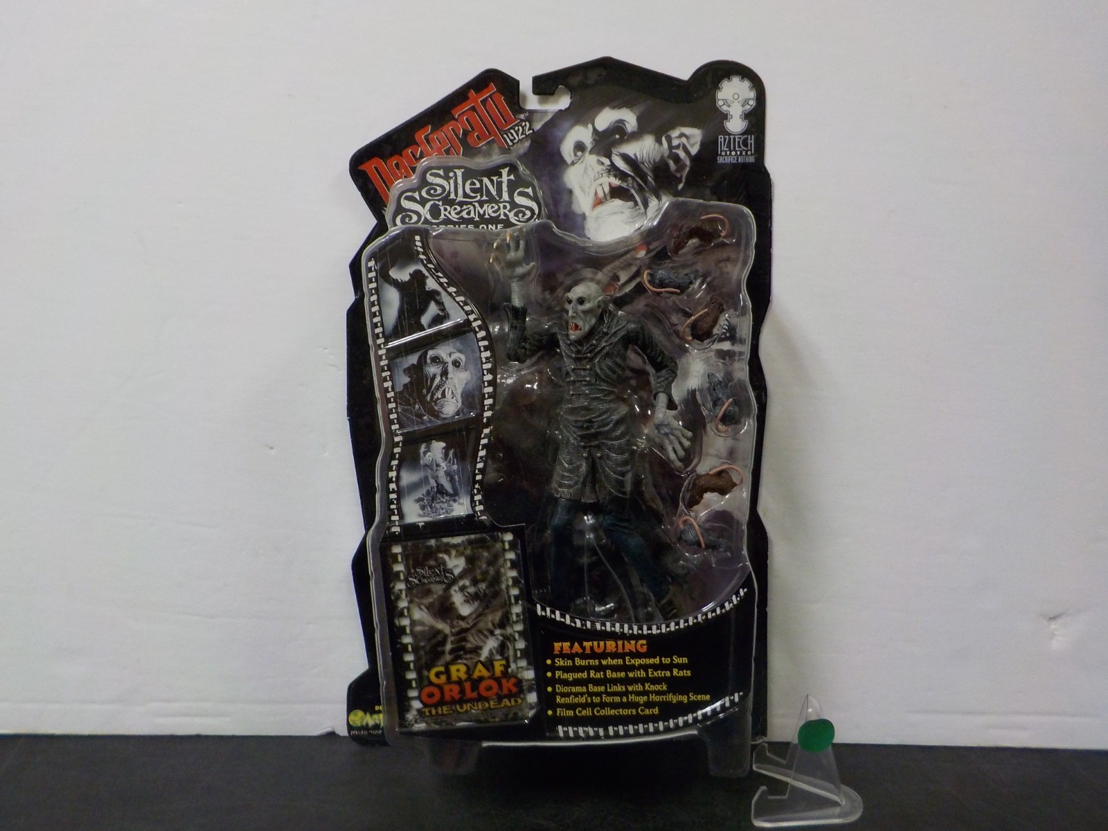 G117 UNIVERSAL MONSTERS SILENT SCREAMERS SERIES 1 NOSFERATU 1922 GRAF ORLOK MOC