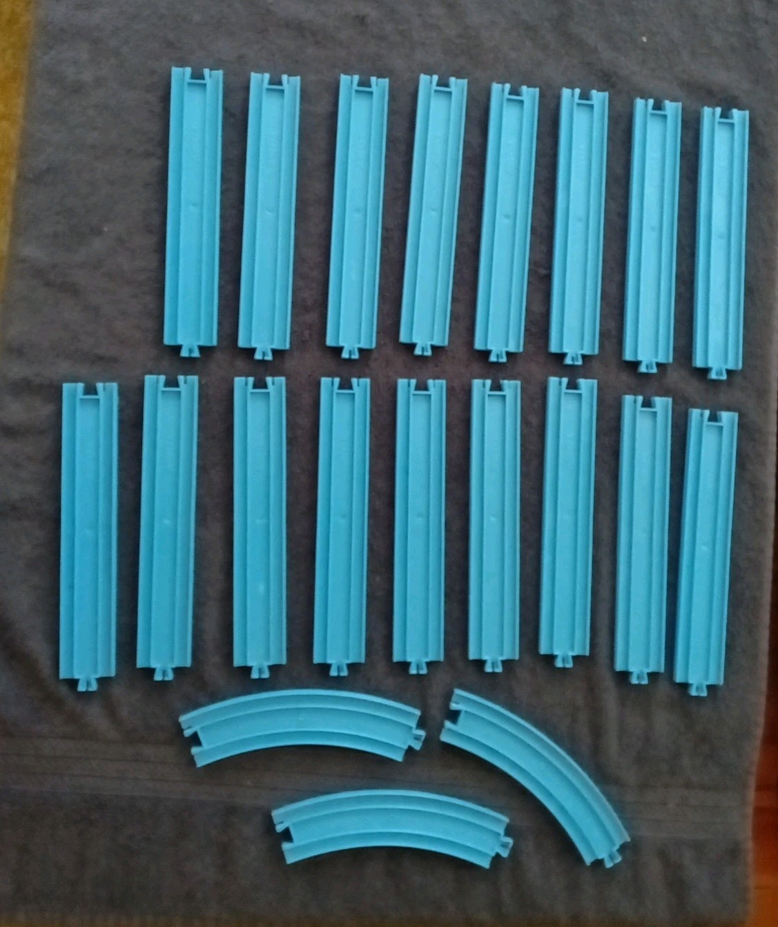 THOMAS Trackmaster TOMY 1992 Straight Tracks & 1998 Curved Train Tracks-20pcs. 5