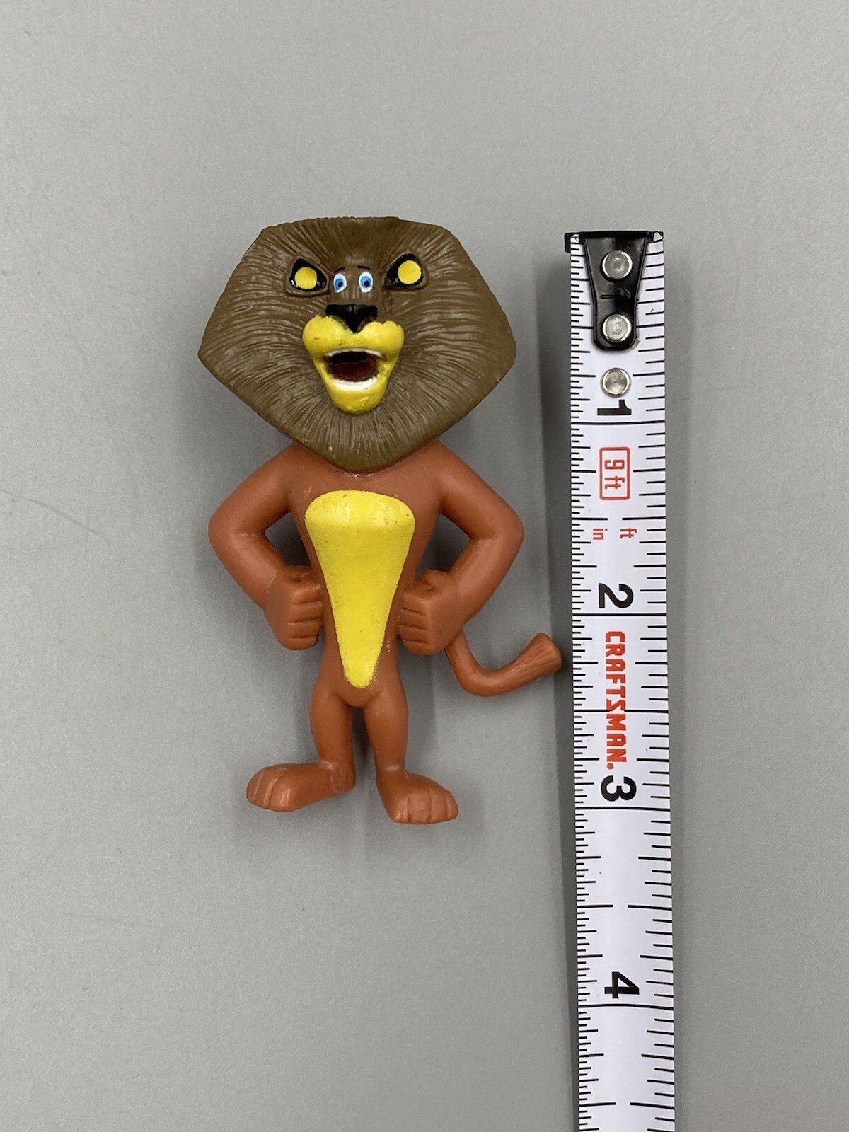 Dreamworks Madagascar Alex Lion Figure Figurine 3”