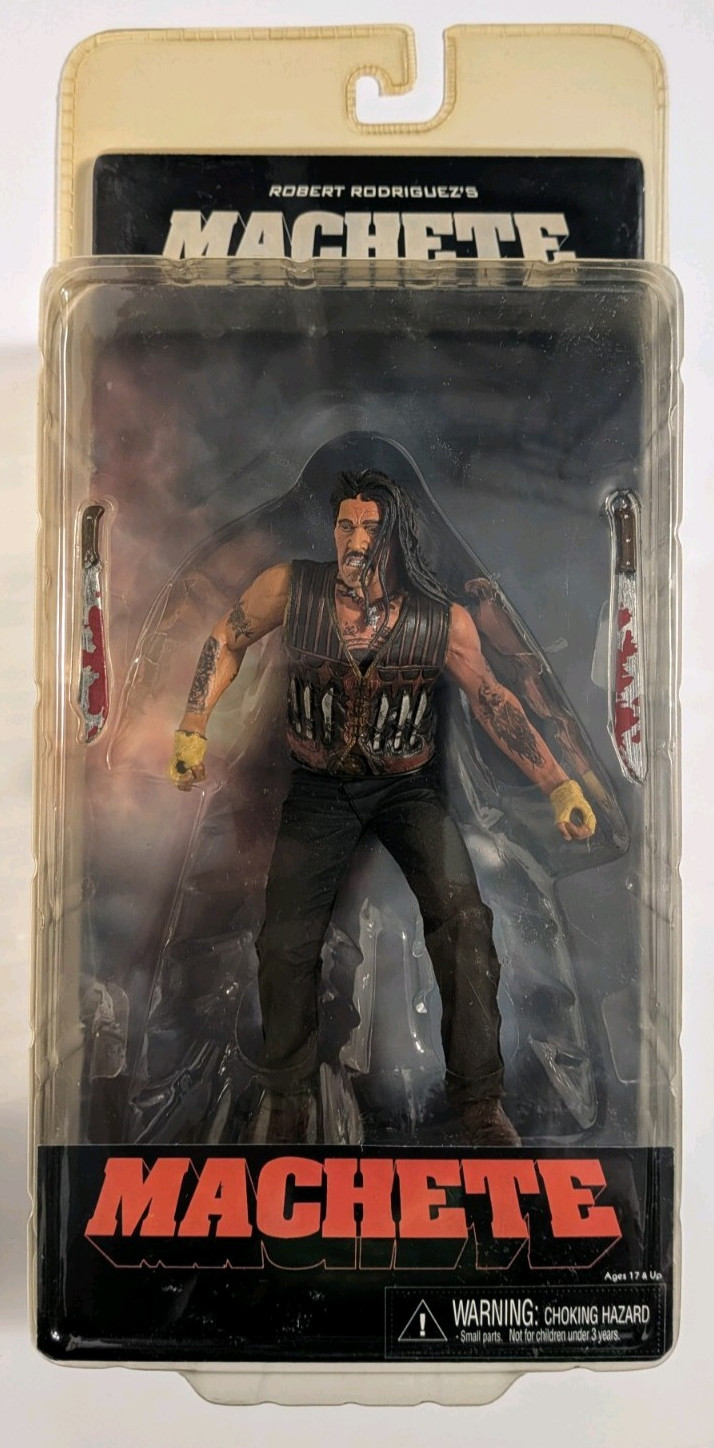 NECA Reel Toys Robert Rodriguez&rsquo;s Machete Action Figure NIB SEALED Grindhouse