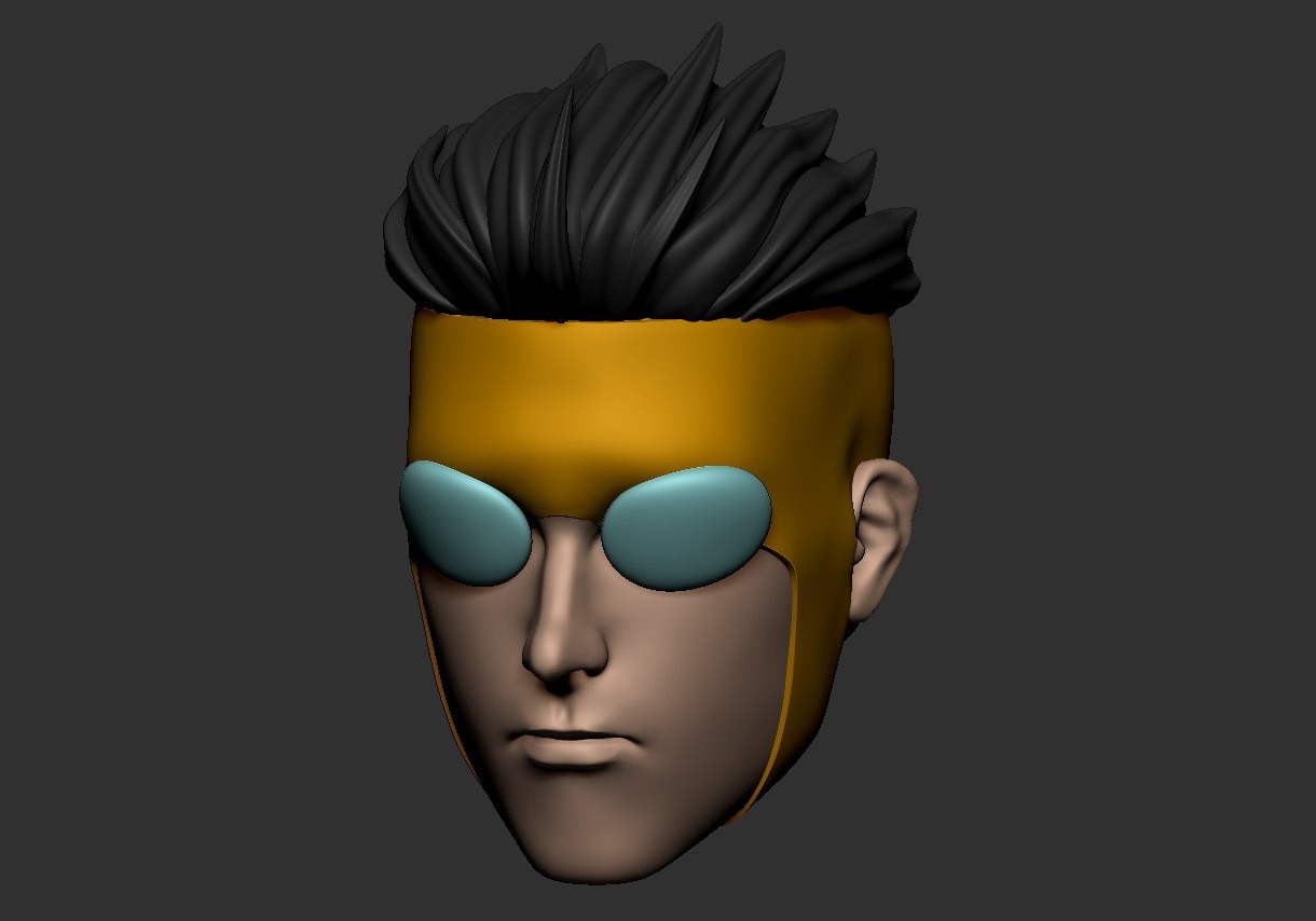 1/6 Scale Head [Unpainted]: Invincible (Prime-Masked)