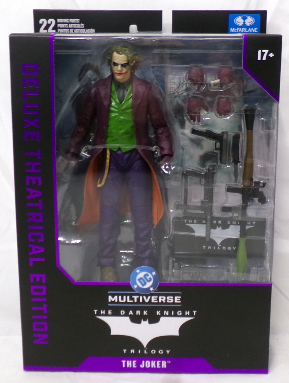 McFarlane DC Multiverse The Dark Knight Trilogy The Joker 7&Prime; Figure New 2026