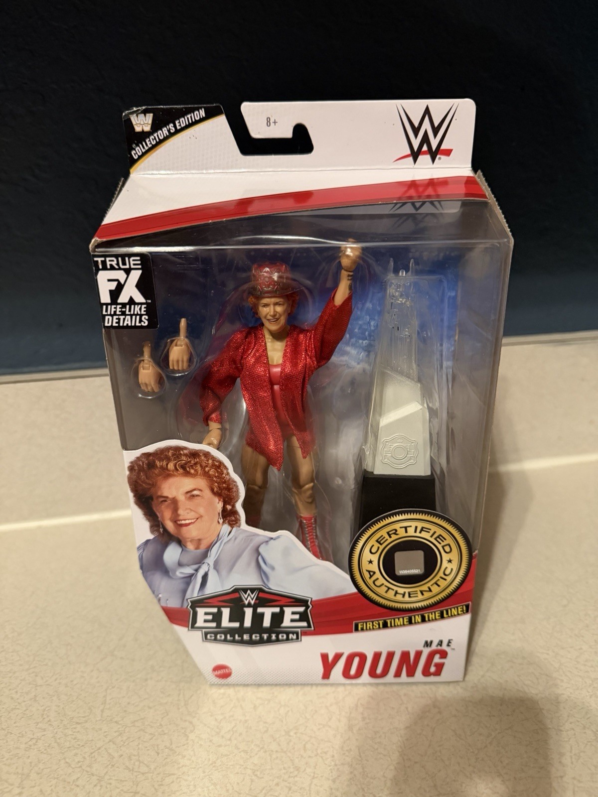 WWE Elite Collector’s Edition Mae Young First Time In Line 2020