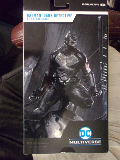2022 McFARLANE~DC MULTIVERSE~GOLD LABEL~BATMAN~DARK DETECTIVE~NIP~W/ACCESSORY