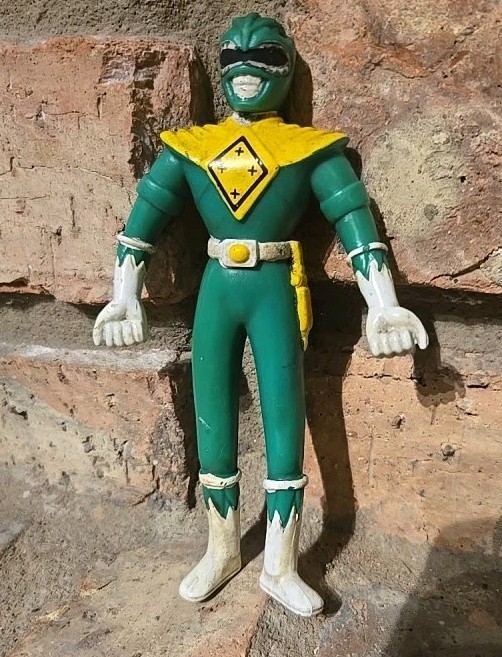 Power Ranger Bendable Toy 19 Green Ranger – ActionFigure 4.75in