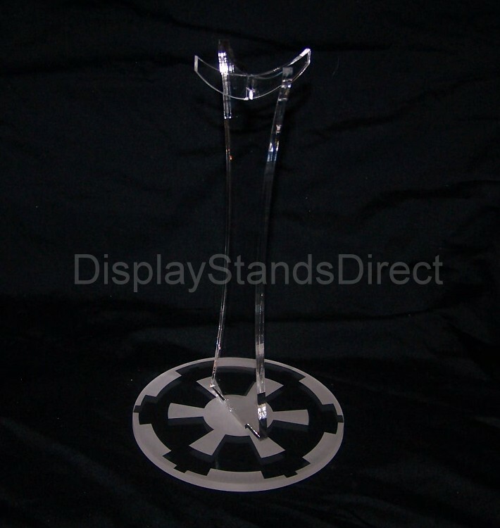 acrylic display stand for Hasbro Large wing Tie Fighter Star Wars positionable