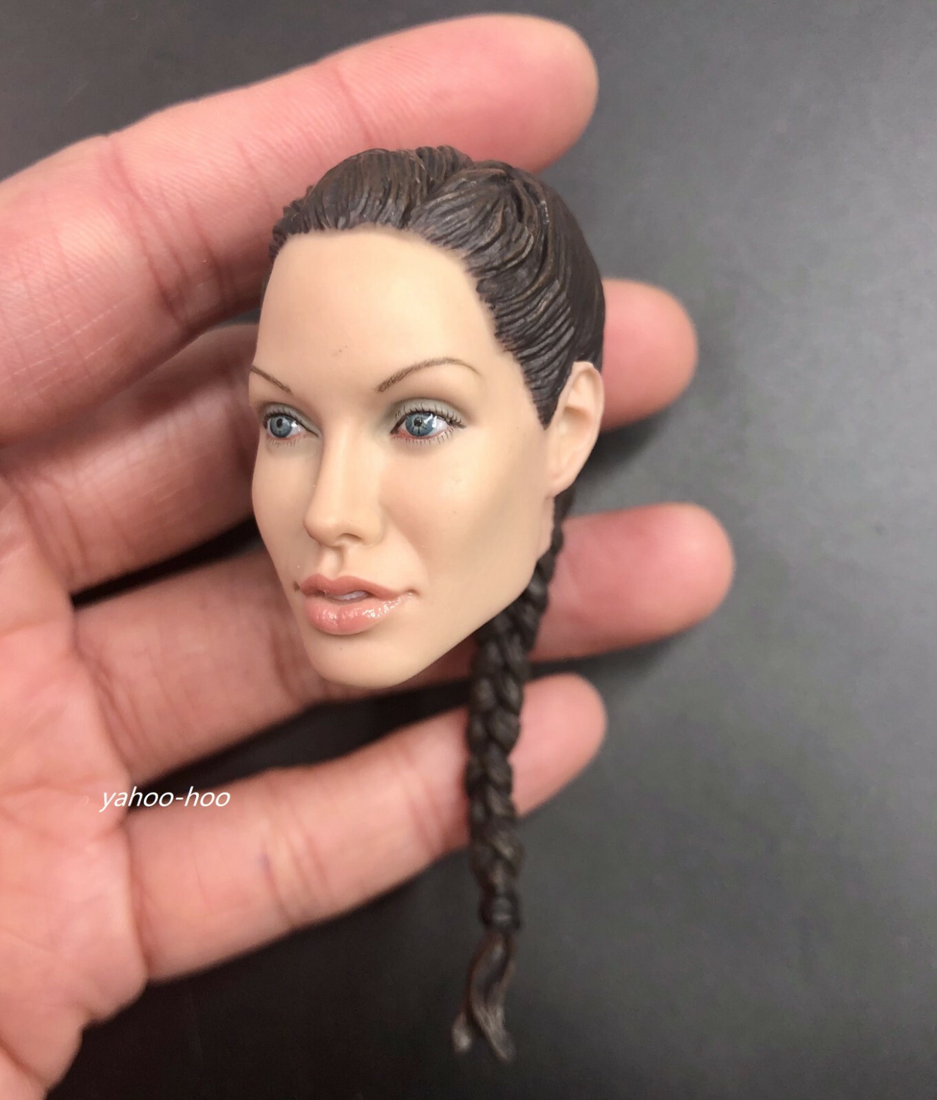CUSTOM 1/6 Angelina Jolie Head Sculpt Lara fit 12 » Figure PHICEN HOT TOYS