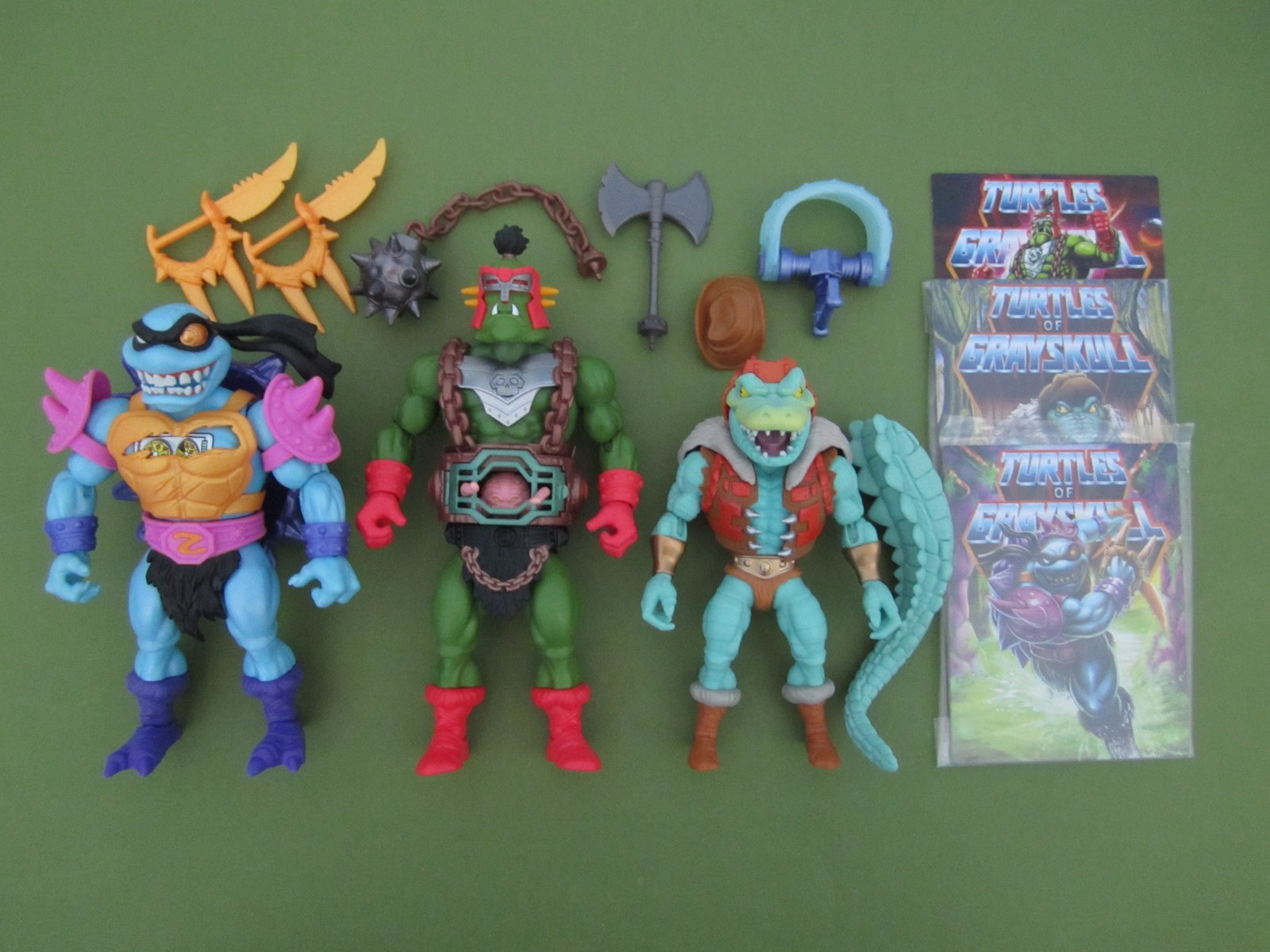 💥 2024 Masters of the Universe x TMNT Deluxe Figure Lot Walmart Excl.