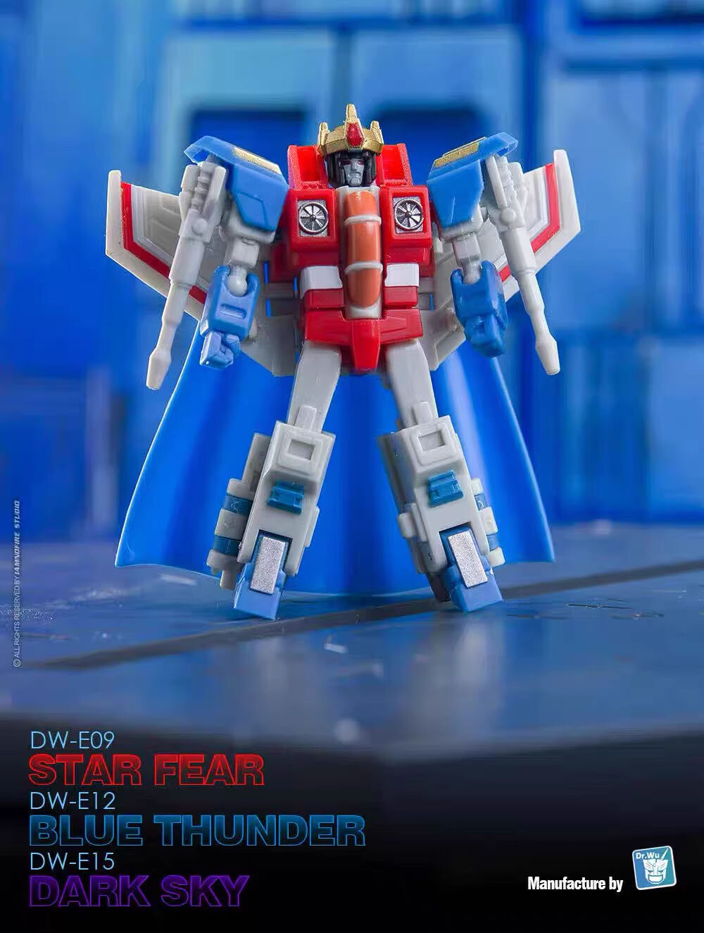 Dr Wu DW-E09 DW-E12 DW-E15 DW-E09G E09T E09D Starscream Action Figure in stock