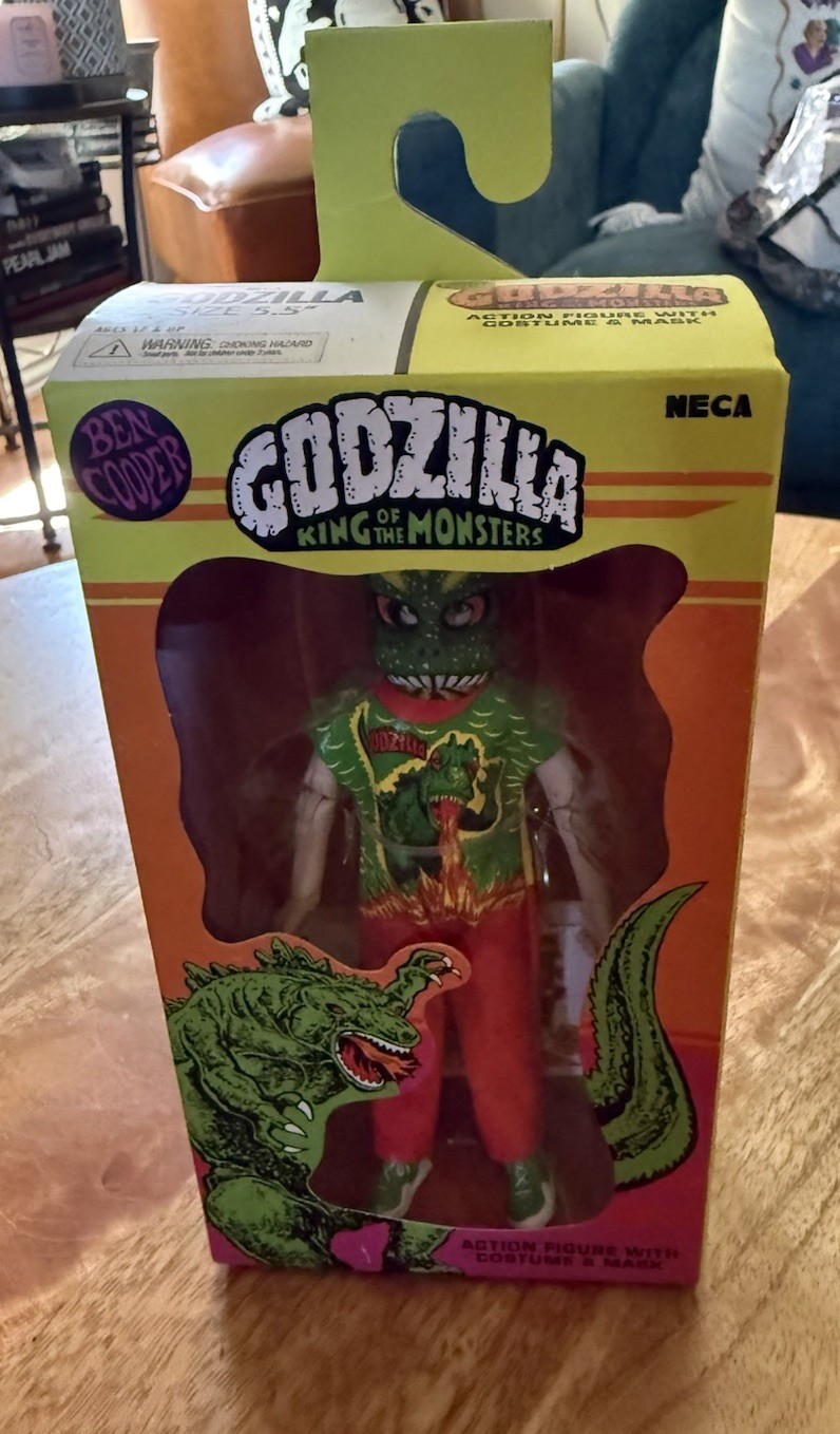 GODZILLA Ben Cooper Monster Costume 5.5&Prime; Figure #32 Series 7 Neca 2025