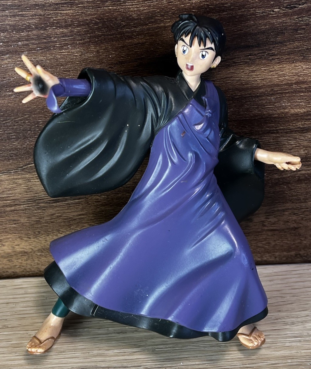 Toynami Inuyasha Miroku Series 3 Anime 5-1/2” Action Figure Rumiko – Loose