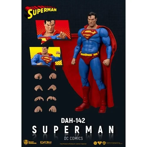 Beast Kingdom DC Comics Superman DAH-142 Dynamic 8-Ction Heroes A Figure In Hand