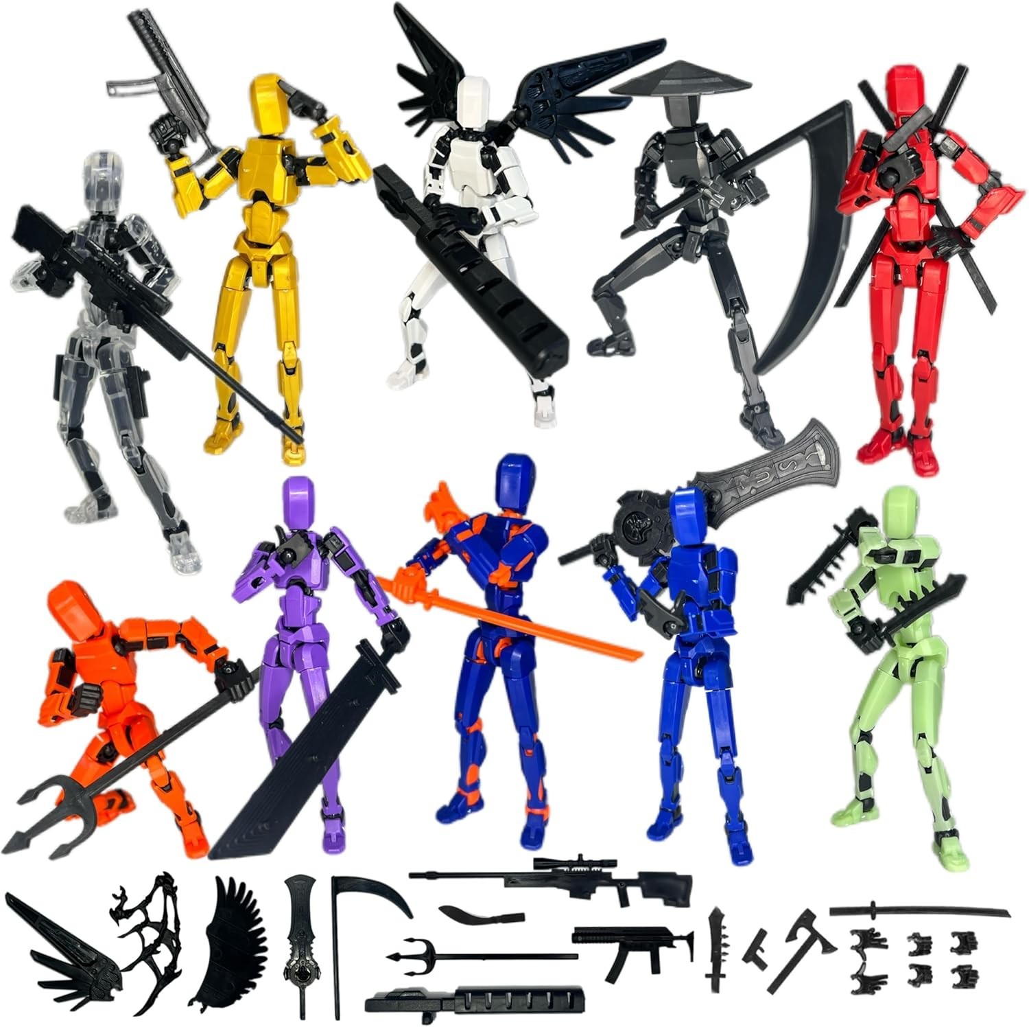High-Quality Titan 13 Action Figure Set – 10 Packs for Dynamic Play & Gift Ideas