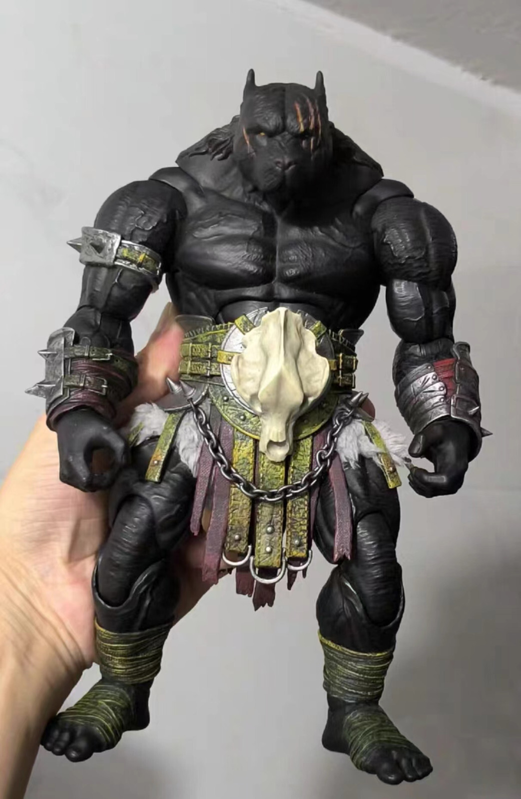 Xesray Studios Fit Only-Head Combatants Fight For Glor Pit Bull Dog No Figure