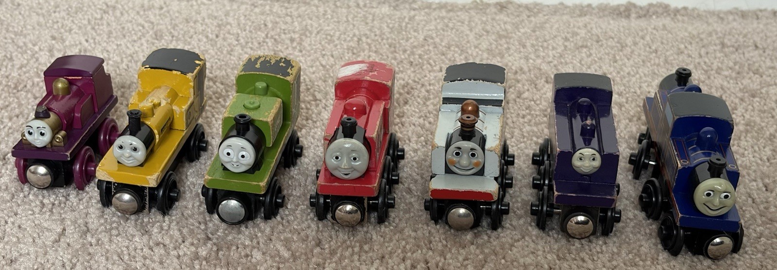 Thomas & Friends Wooden Railway Train LADY, MIGHTY MAC, IVO HUGH AND MORE