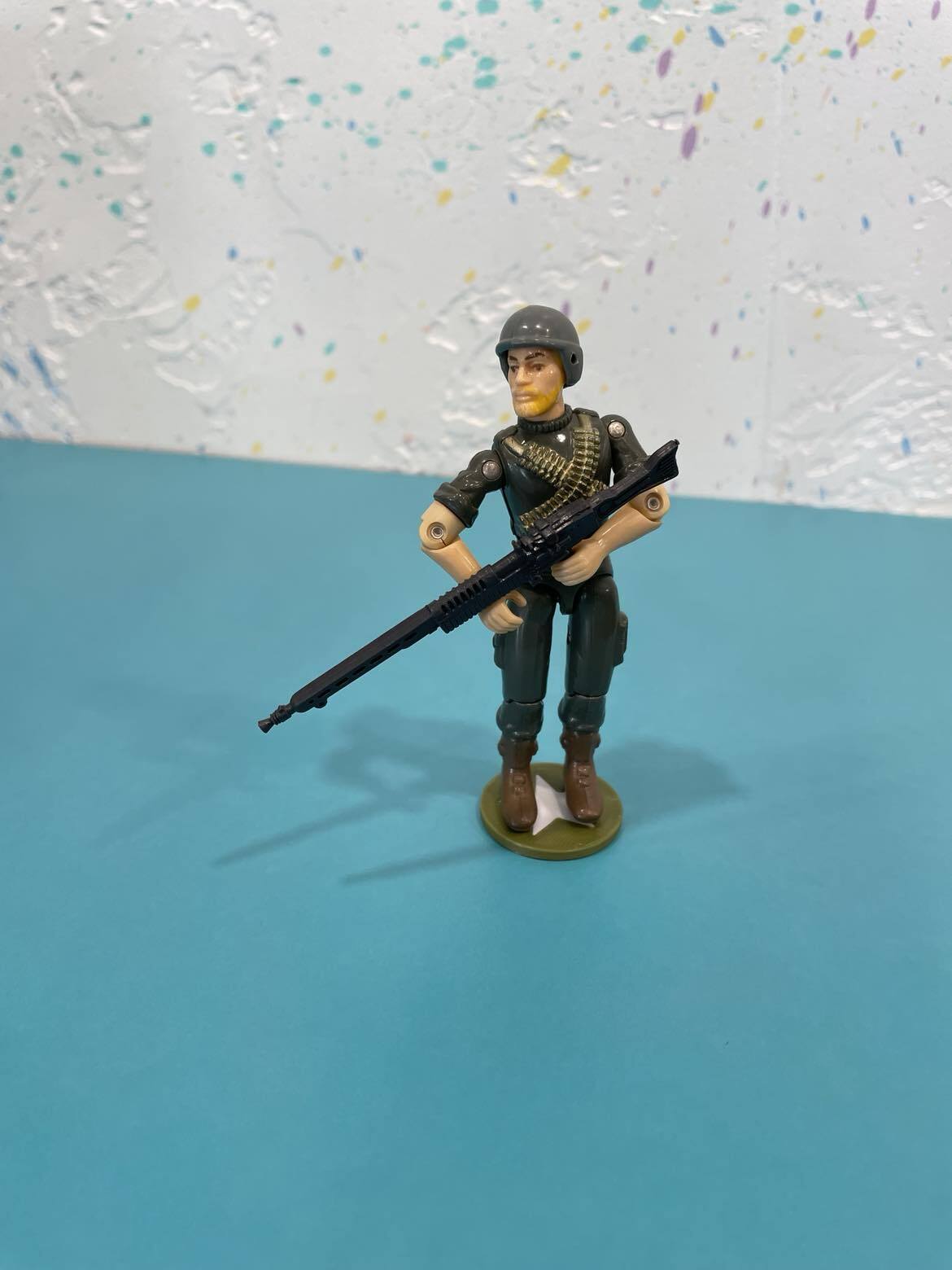 GI Joe Stand. Action Figure Display Stand. Retro Vintage GI Joe Stands.