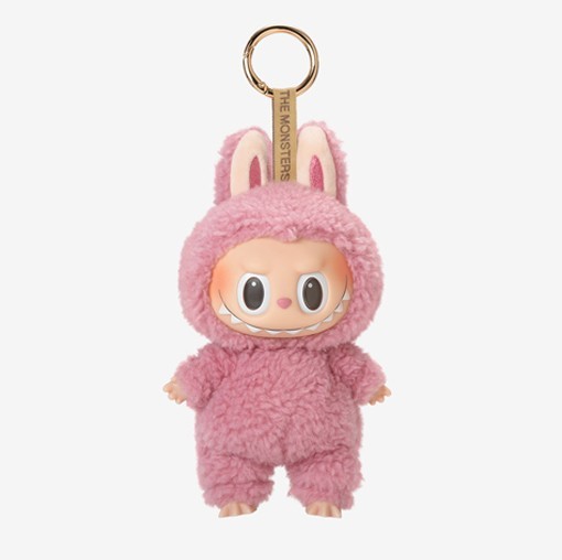 Pop Mart x The Monsters Exciting Macarons Lychee Berry Plush New Labubu pink