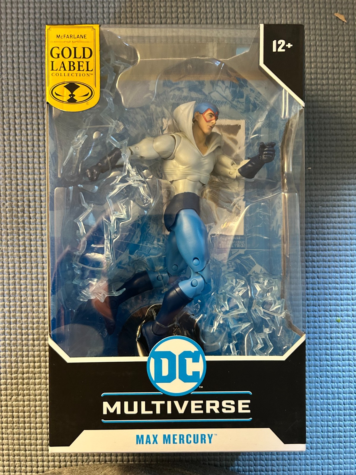 MIP 2024 McFARLANE TOYS DC MULTIVERSE BASIC SERIES MAX MERCURY GOLD LABEL