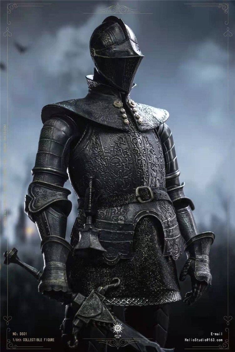 Ready! New Helio Studio DS01 Hollow Knight of Londor 1/6 Collects Action Figure