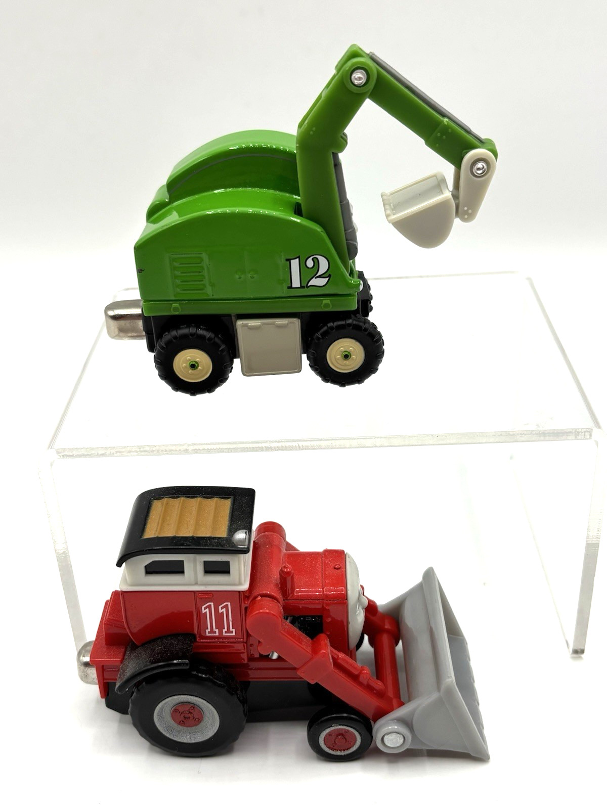 Alfie Excavator Jack Front Loader Thomas Take Along/Play Diecast Vehicles VGUC_