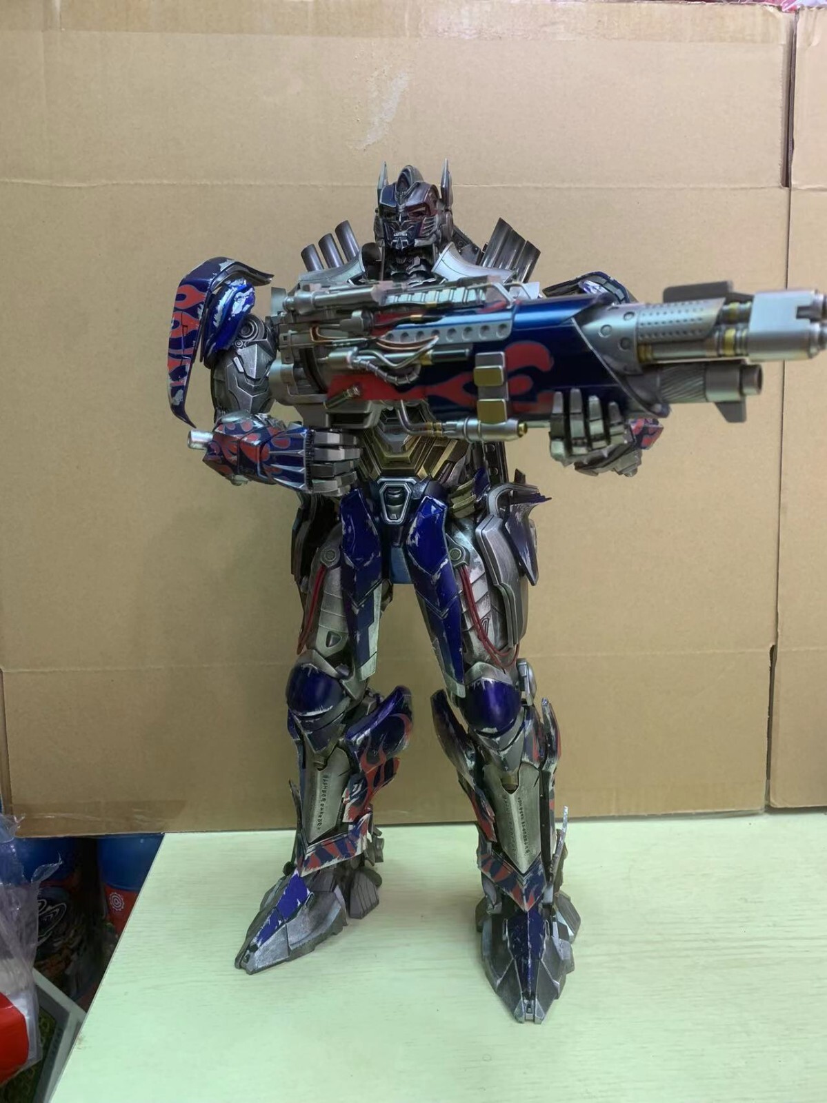 Comicave 1/22 Transformers Optimus Prime Battle Blaster Head&Gun Plastic Model