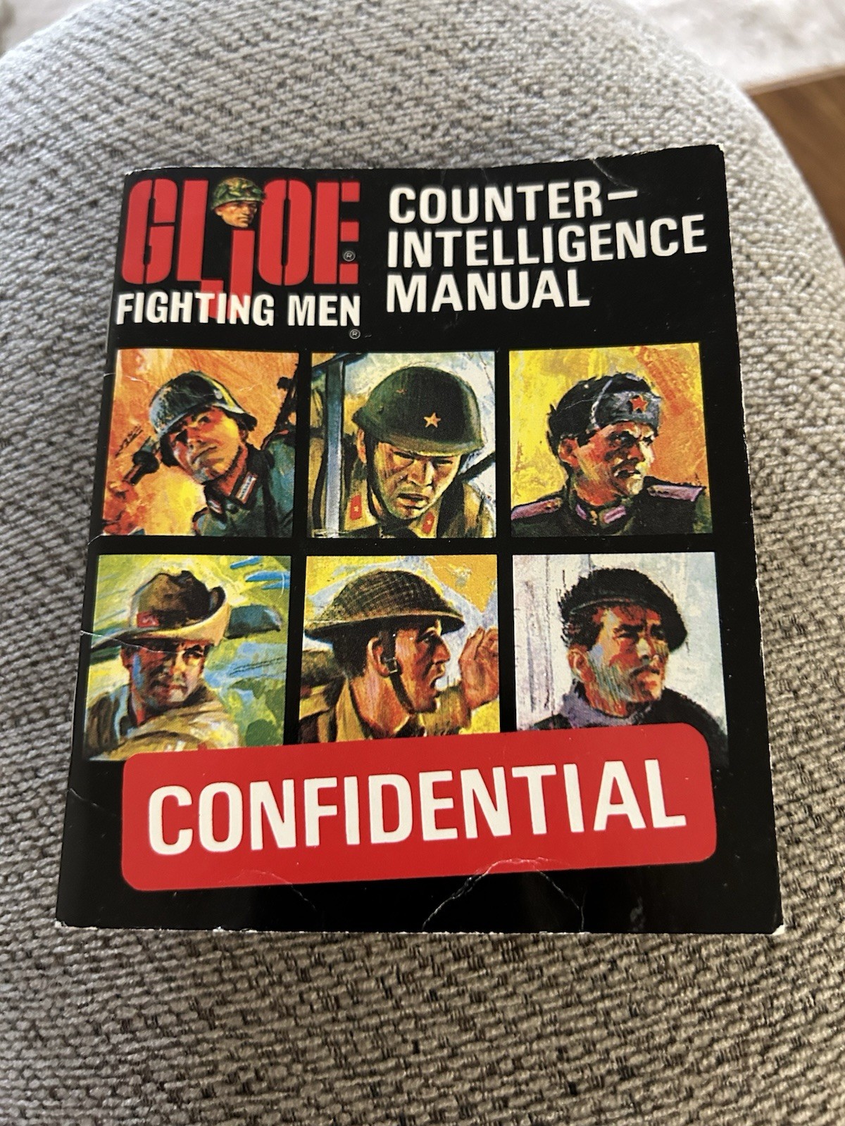 1964-1969 G I Joe SOTW Counter Intelligence Manual Nice