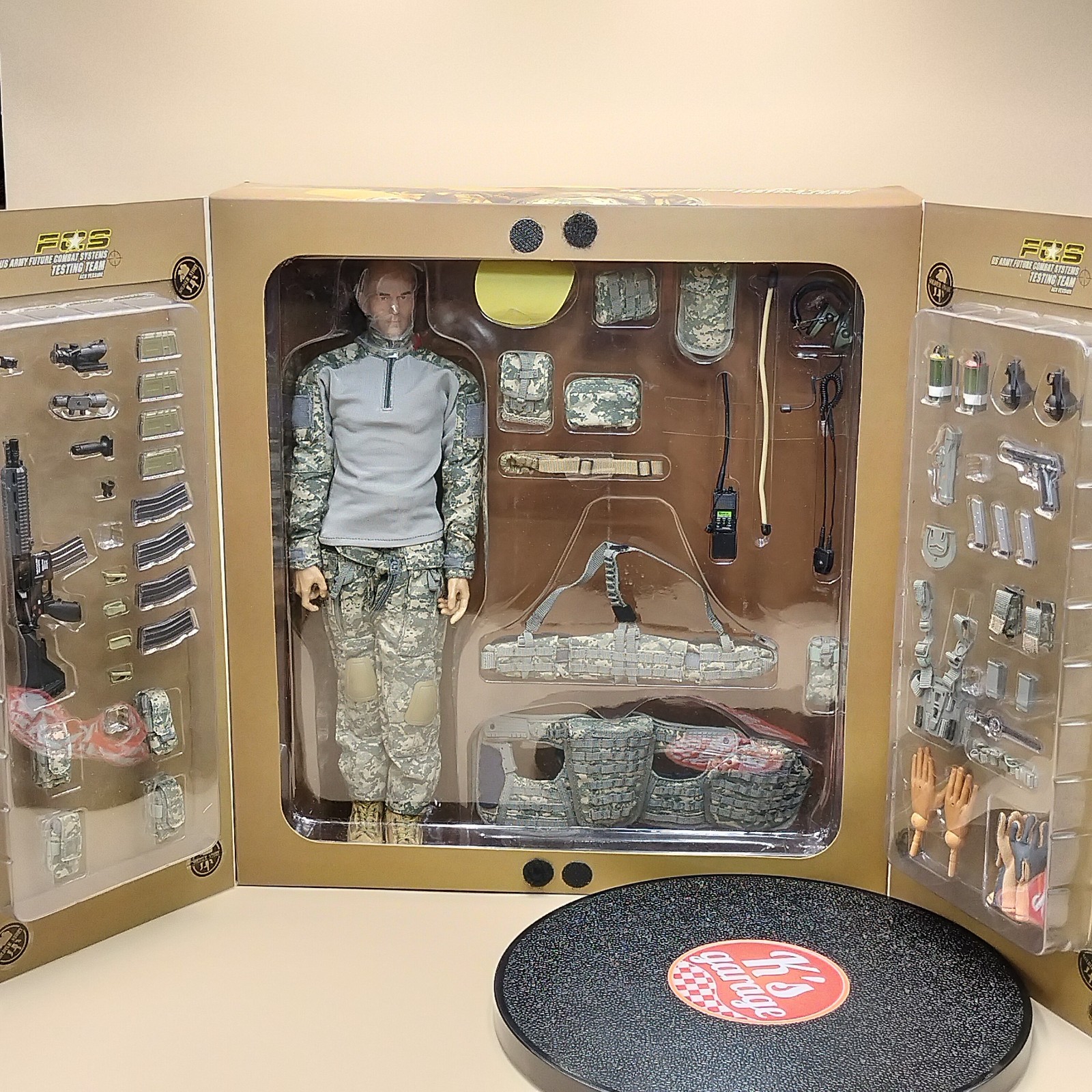 1/6 FCS US Army Future Systems Testing Team Acu Version Action Figure SS031