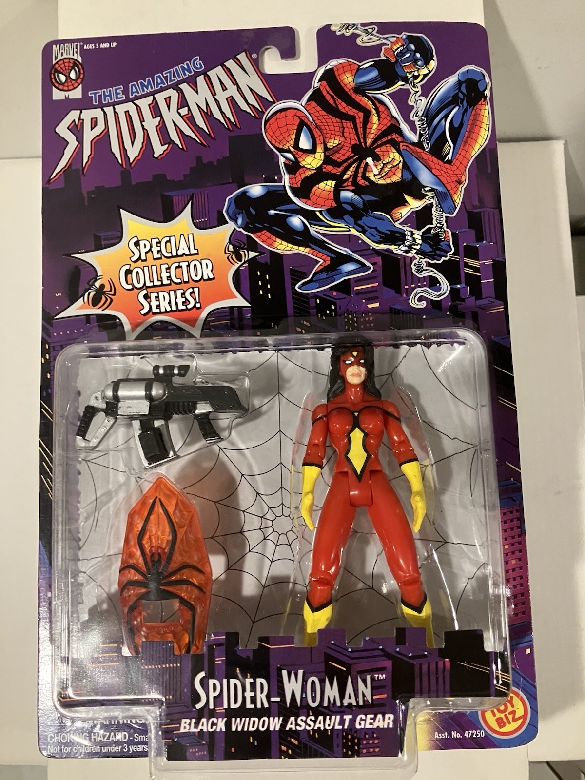 1996 ToyBiz Spider-Man TAS LOT SPIDER-MAN 2099+SPIDER-WOMAN MOSC BRAND NEW DAY !