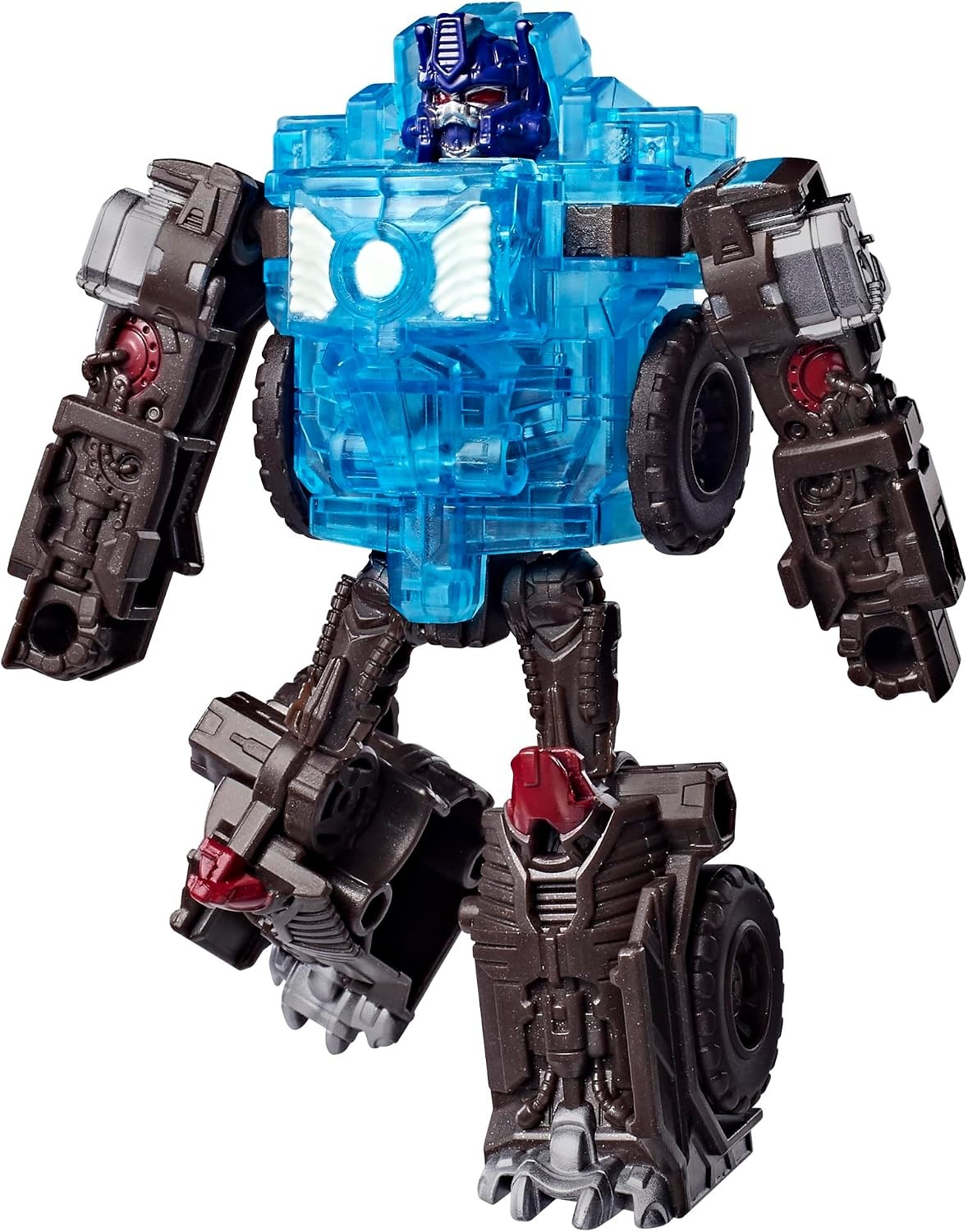 Transformers CYBERWORLD Optimus Primal Cyber Changers Energon Surge 4-Inch