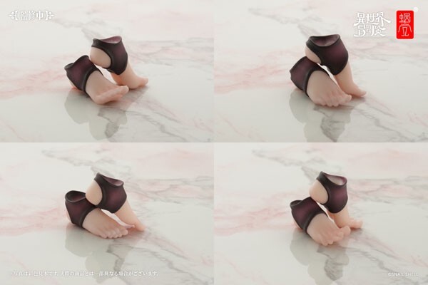 [BUNDLE] Snail Shell RPG-01 Succubus Lustia 1/12 Action Figure + FEET Parts Kit