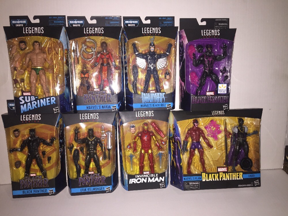 COMPLETE Marvel Legends Entire Black Panther Wave + TRU & Walmart Exclusives